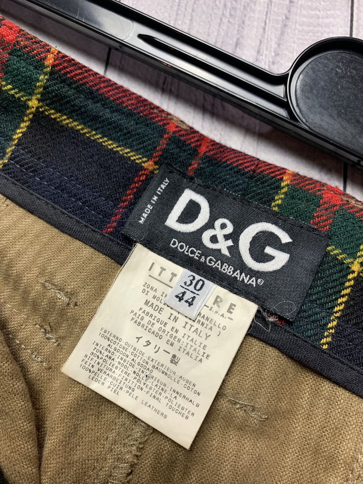 Dolce & Gabbana × Vintage Vintage Dolce & Gabbana pants velvet brown rare denim Size US 28 / EU 44 - 3 Thumbnail