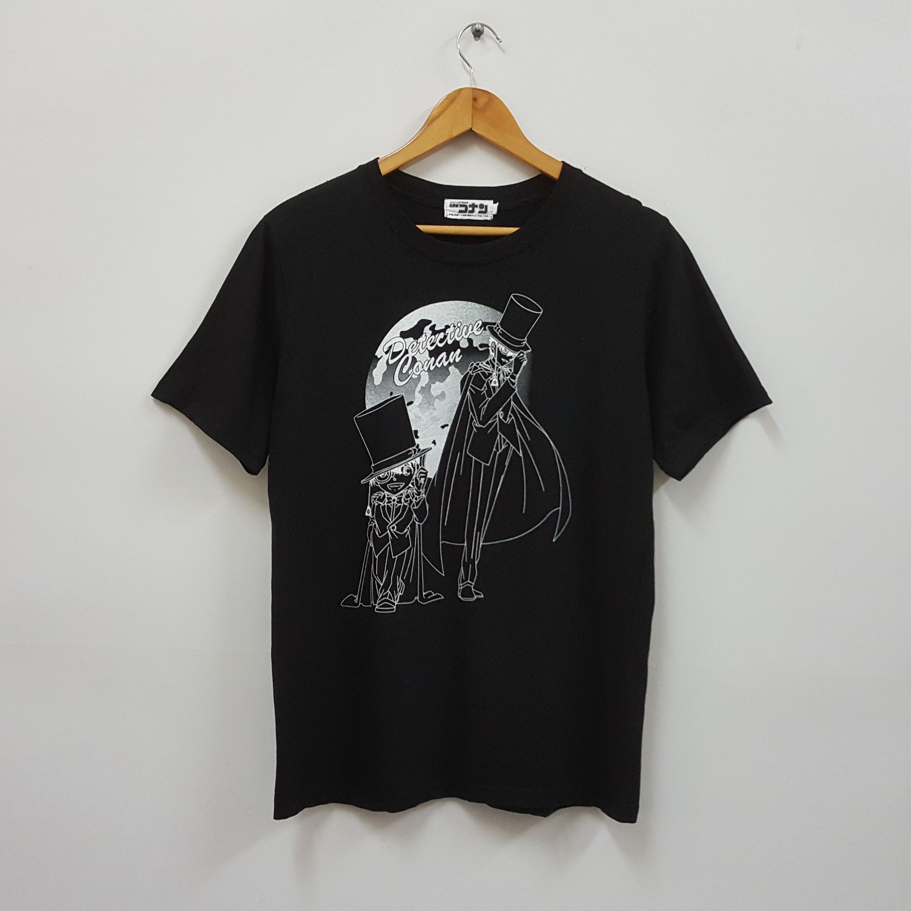 Vintage Detective Conan Japanese anime detective t-shirt