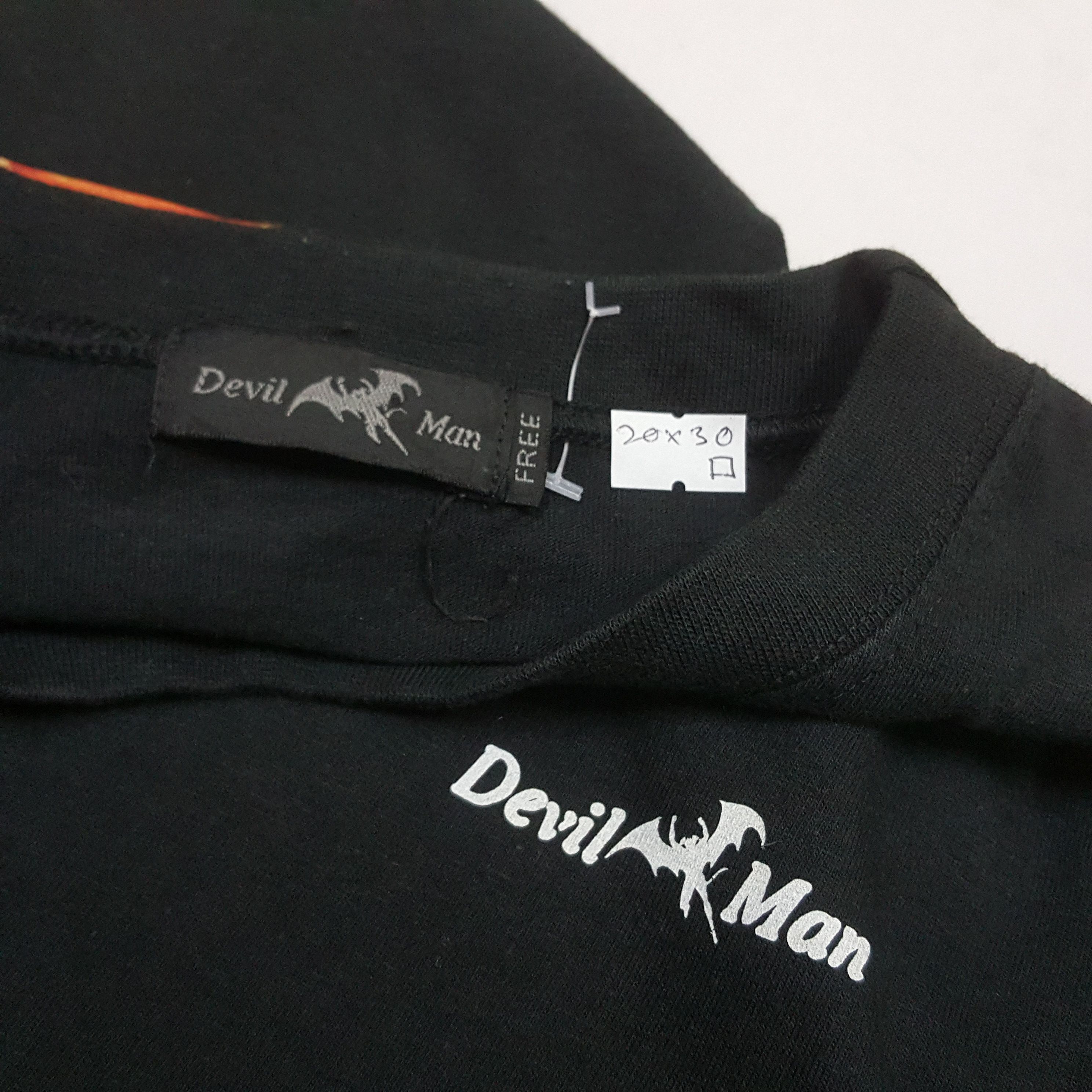Anime × Vintage Vintage 90's Devilman Anime manga series t-shirt Size US M / EU 48-50 / 2 - 6 Thumbnail