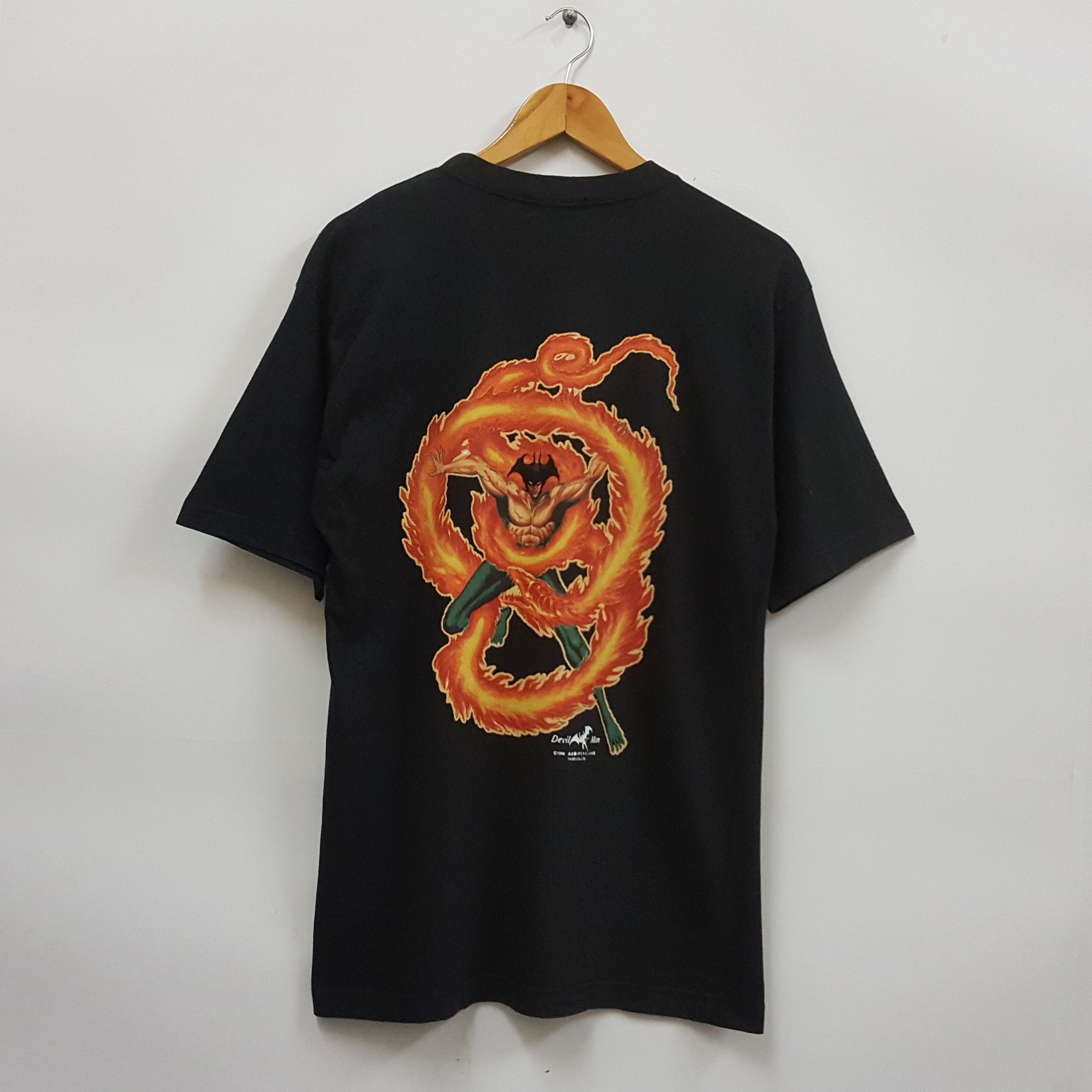 Anime × Vintage Vintage 90's Devilman Anime manga series t-shirt Size US M / EU 48-50 / 2 - 1 Thumbnail