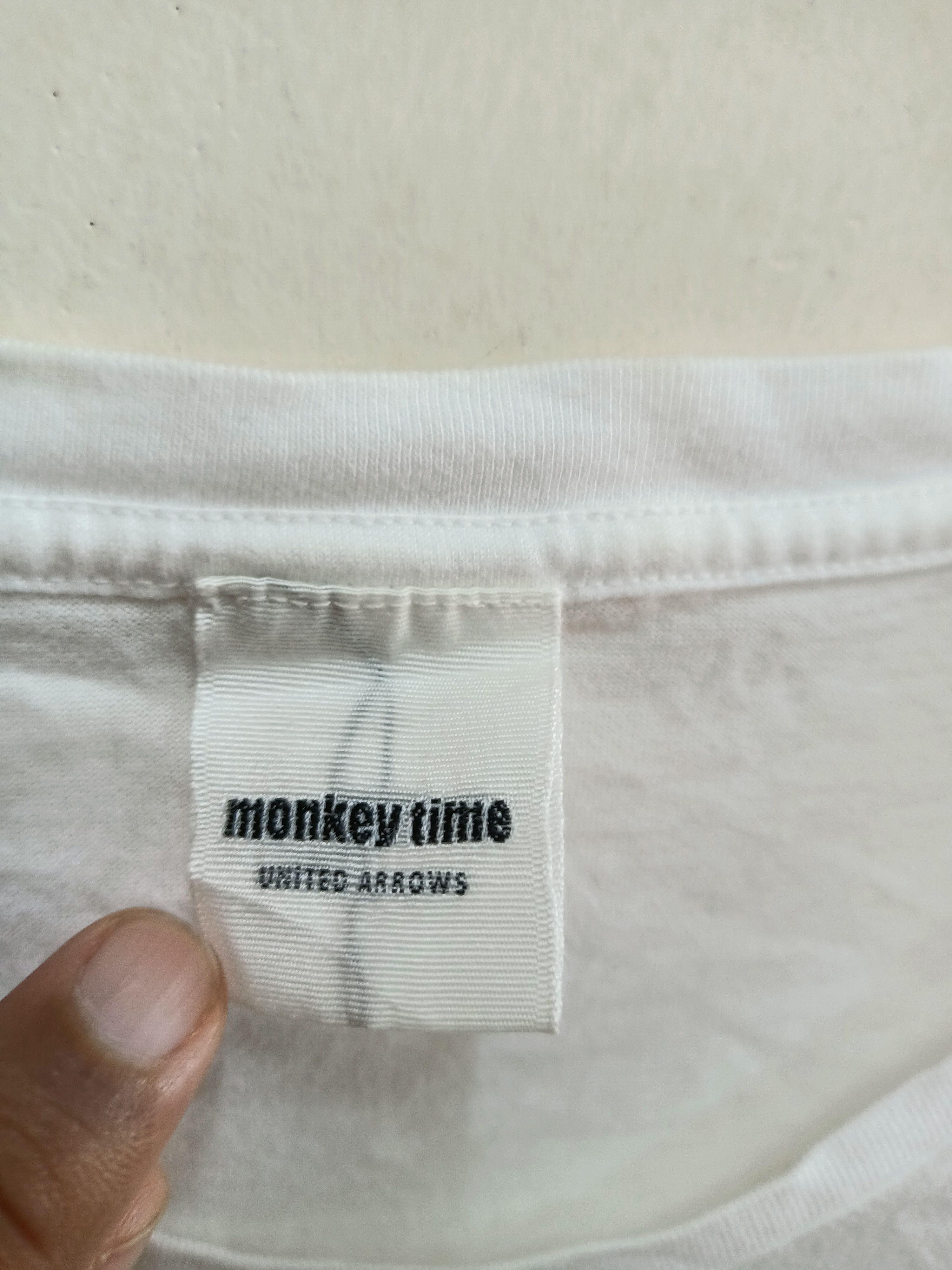 United Arrows Monkey Time by United Arrows Japan t-shirt Size US S / EU 44-46 / 1 - 3 Thumbnail