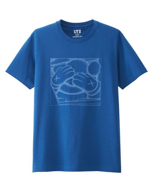 Kaws × Uniqlo Uniqlo X Kaws Companion Tee Size Large Blue Size US L / EU 52-54 / 3 - 3 Thumbnail