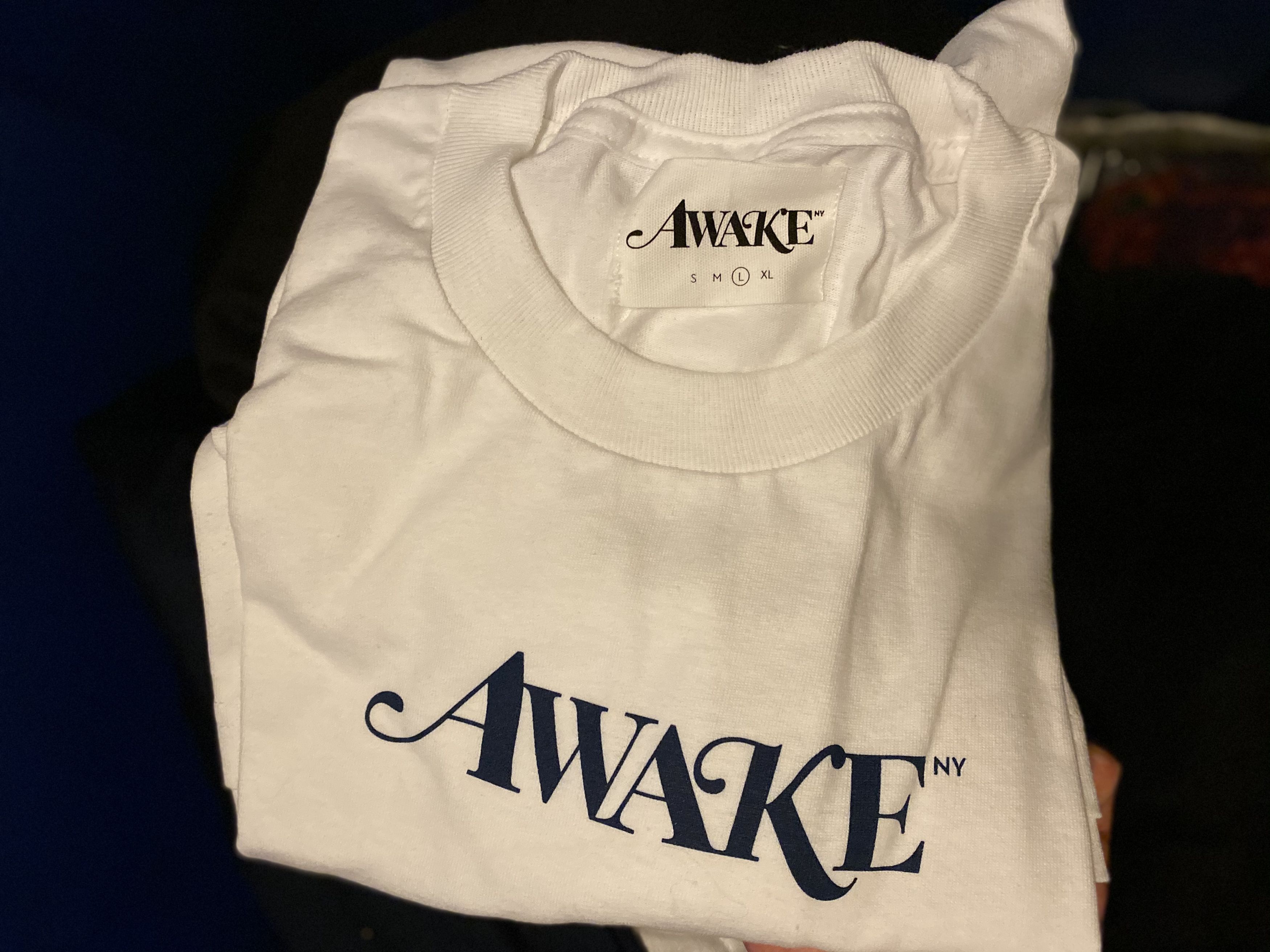 Awake NY Awake Classic Logo Tee 2017 White Large Size US L / EU 52-54 / 3 - 1 Thumbnail