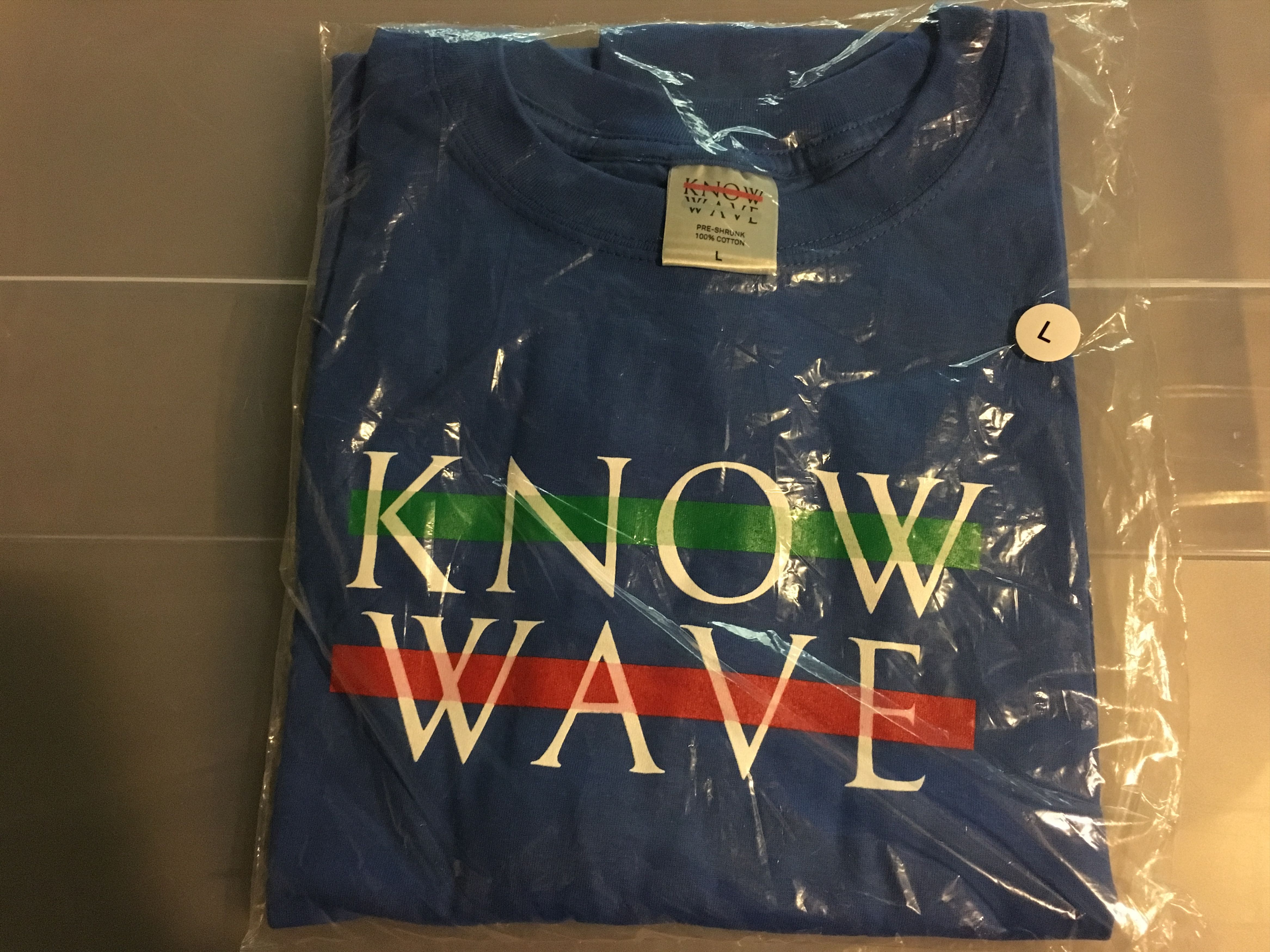 know wave tシャツ lサイズ