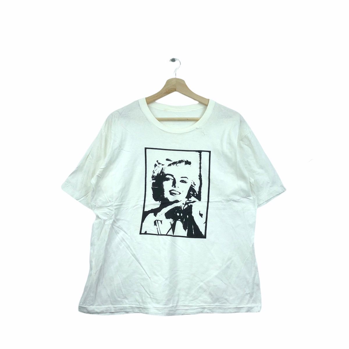 Vintage Vintage MARILYN MONROE Pop Art Tee — Single Stitch Stencil Size US L / EU 52-54 / 3 - 1 Thumbnail