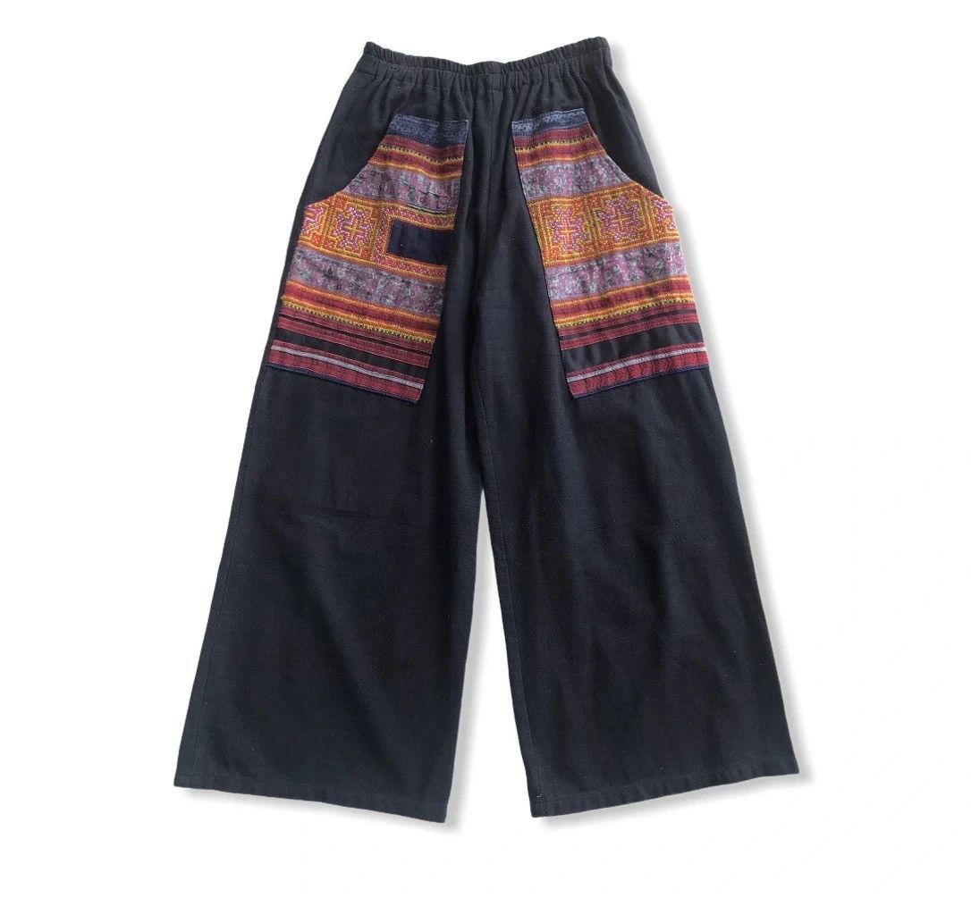 Japanese Brand Japanese Brand Patchwork Inspire Kapital Design Casual Pant Size US 26 / EU 42 - 1 Thumbnail