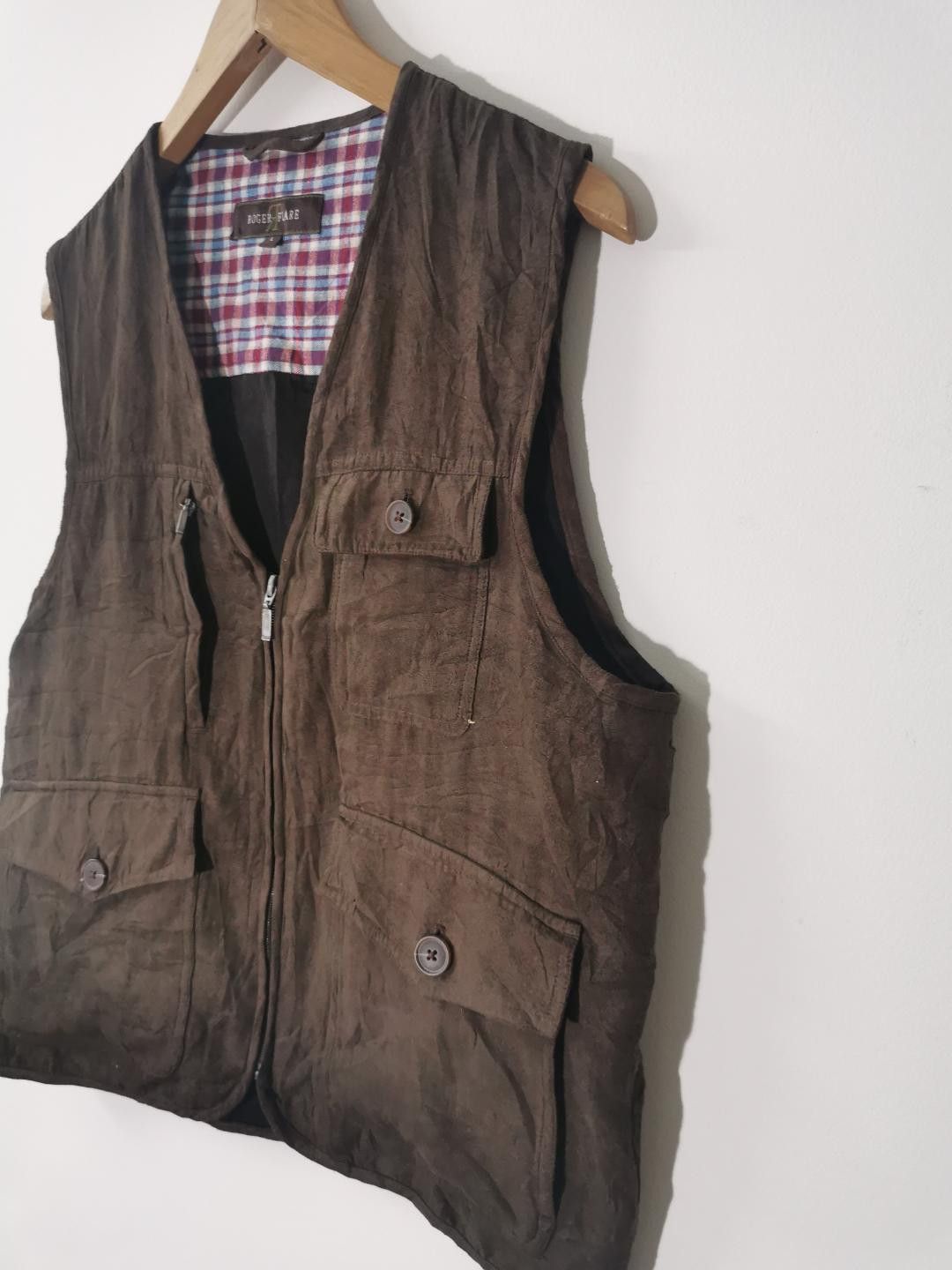 Japanese Brand ROGER FLARE VEST Size US L / EU 52-54 / 3 - 2 Thumbnail