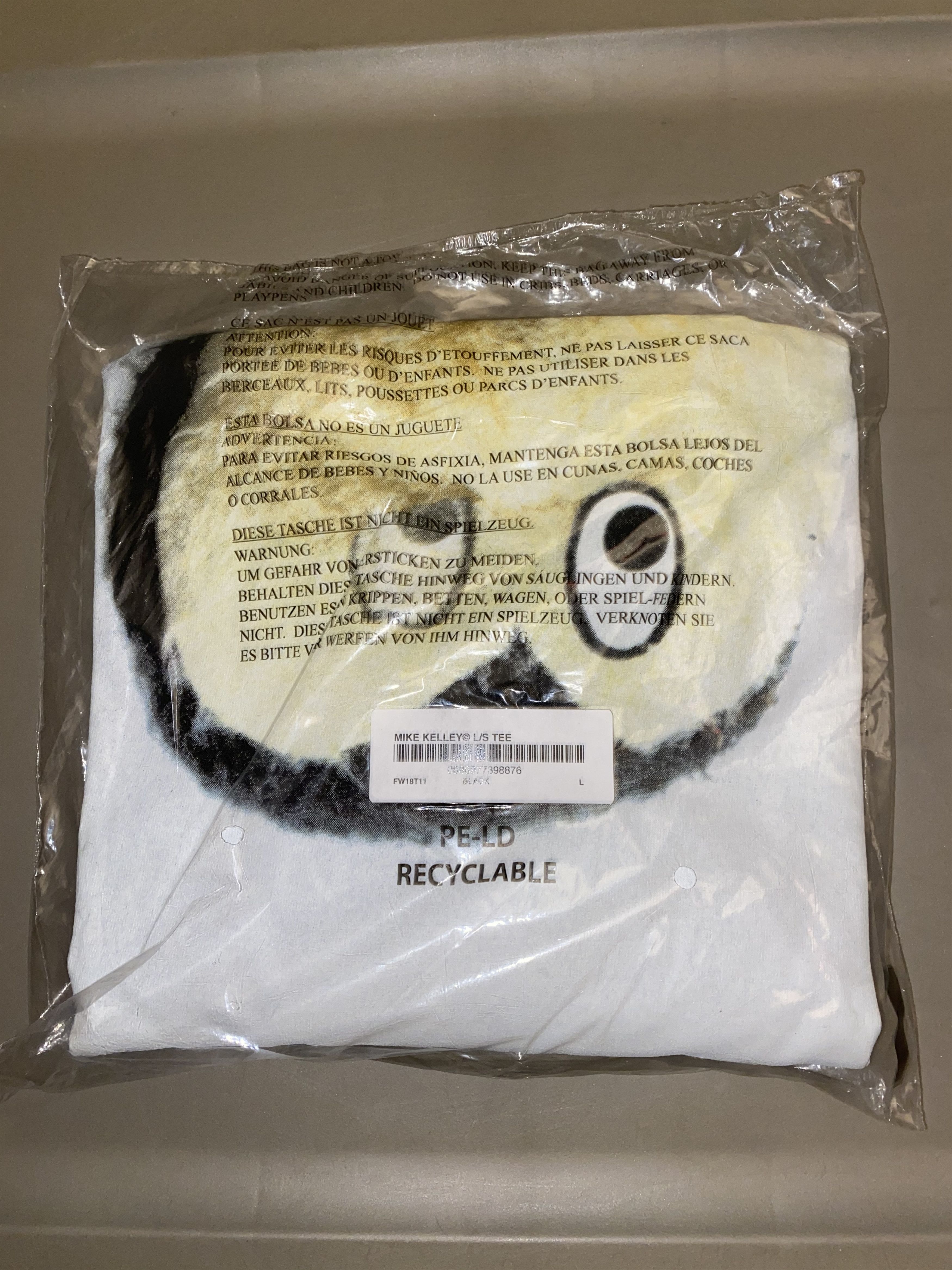 Supreme Supreme Mike Kelley L/S Tee Black Large Size US L / EU 52-54 / 3 - 1 Thumbnail