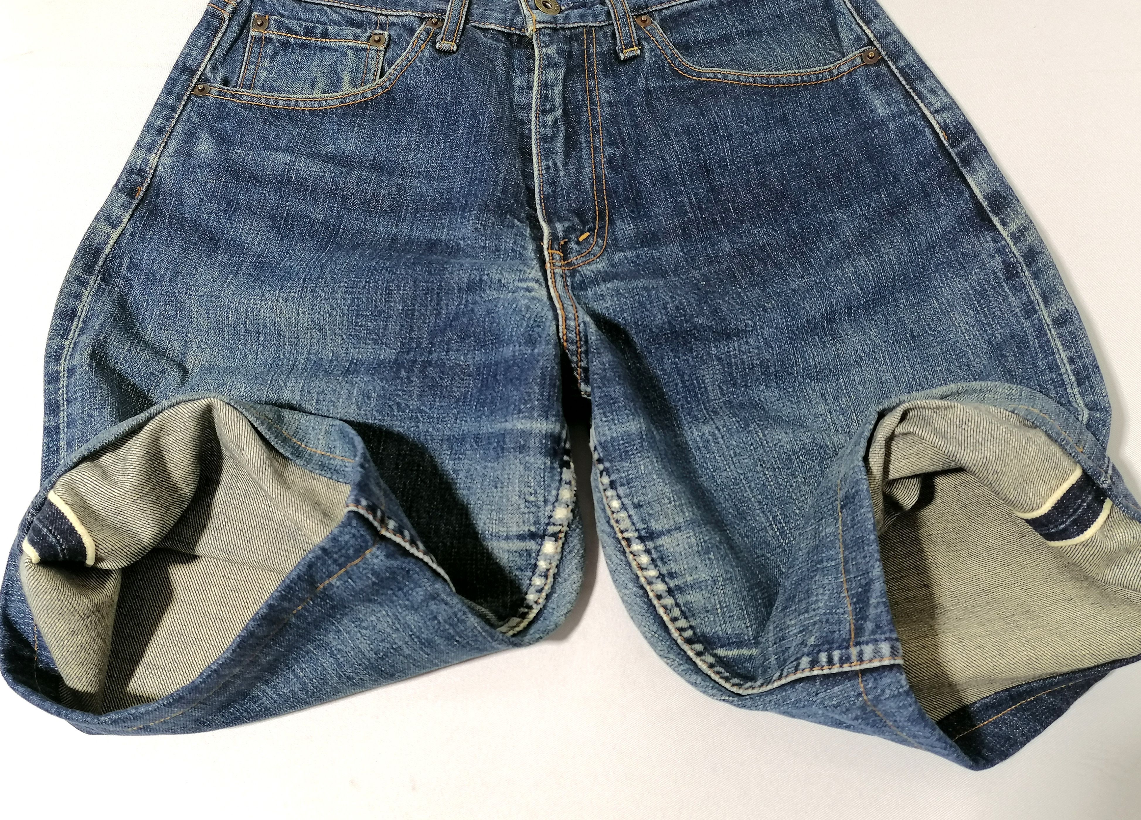 Japanese Brand × Levi's × Levi's Vintage Clothing 504 Levi's Strauss Short Denim Jeans Size US 30 / EU 46 - 3 Thumbnail