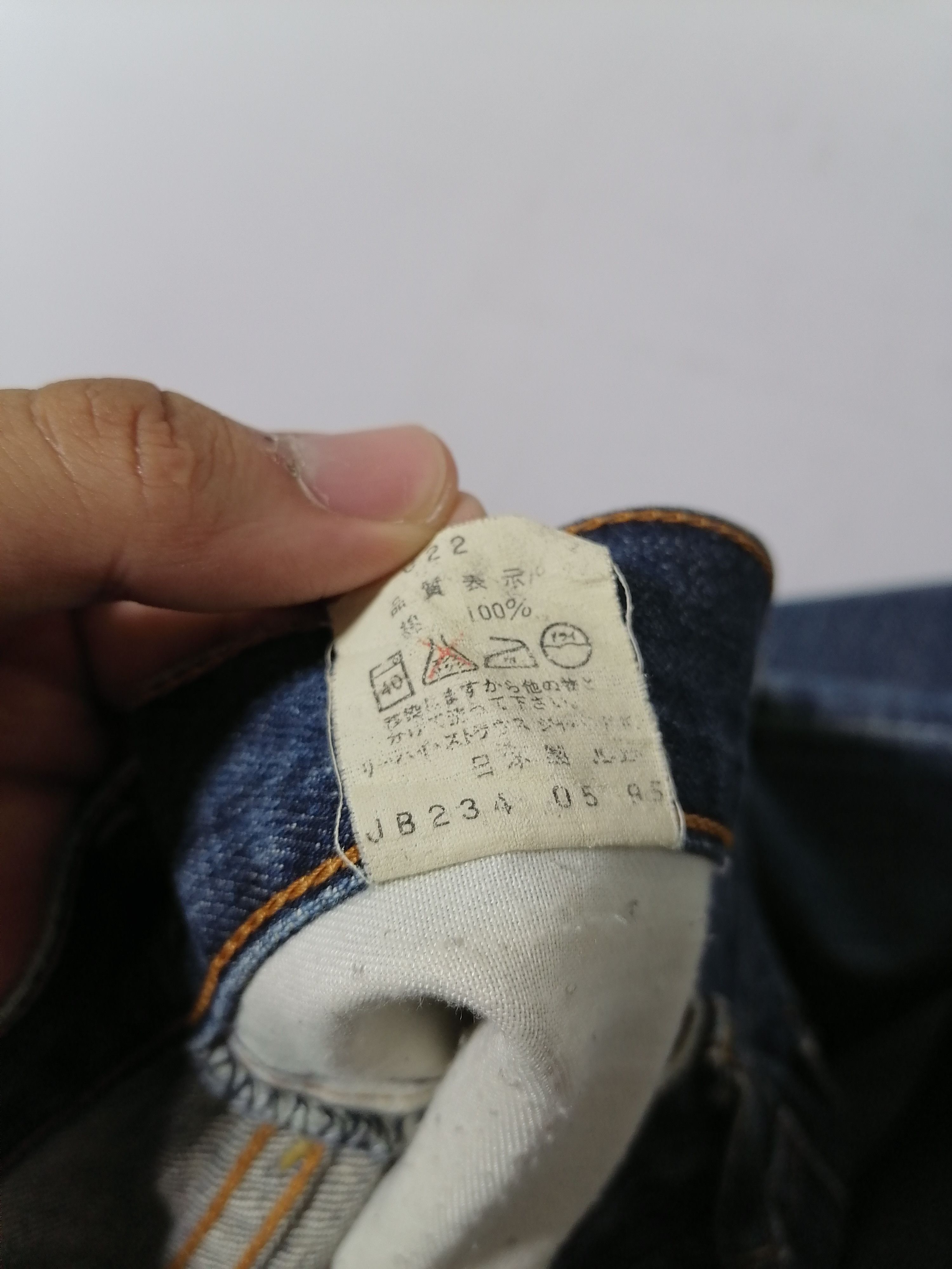Japanese Brand × Levi's × Levi's Vintage Clothing 504 Levi's Strauss Short Denim Jeans Size US 30 / EU 46 - 10 Thumbnail