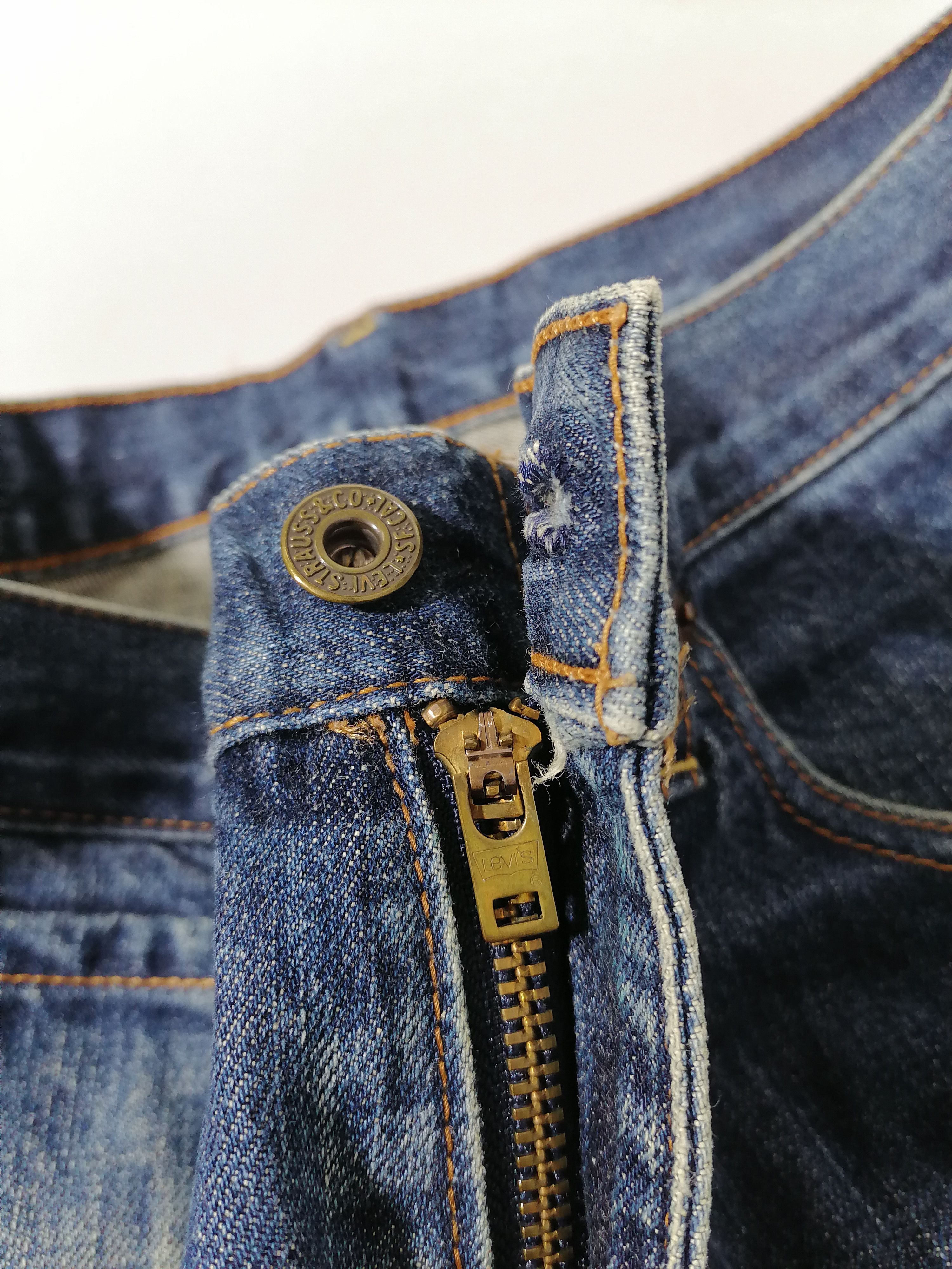 Japanese Brand × Levi's × Levi's Vintage Clothing 504 Levi's Strauss Short Denim Jeans Size US 30 / EU 46 - 7 Thumbnail
