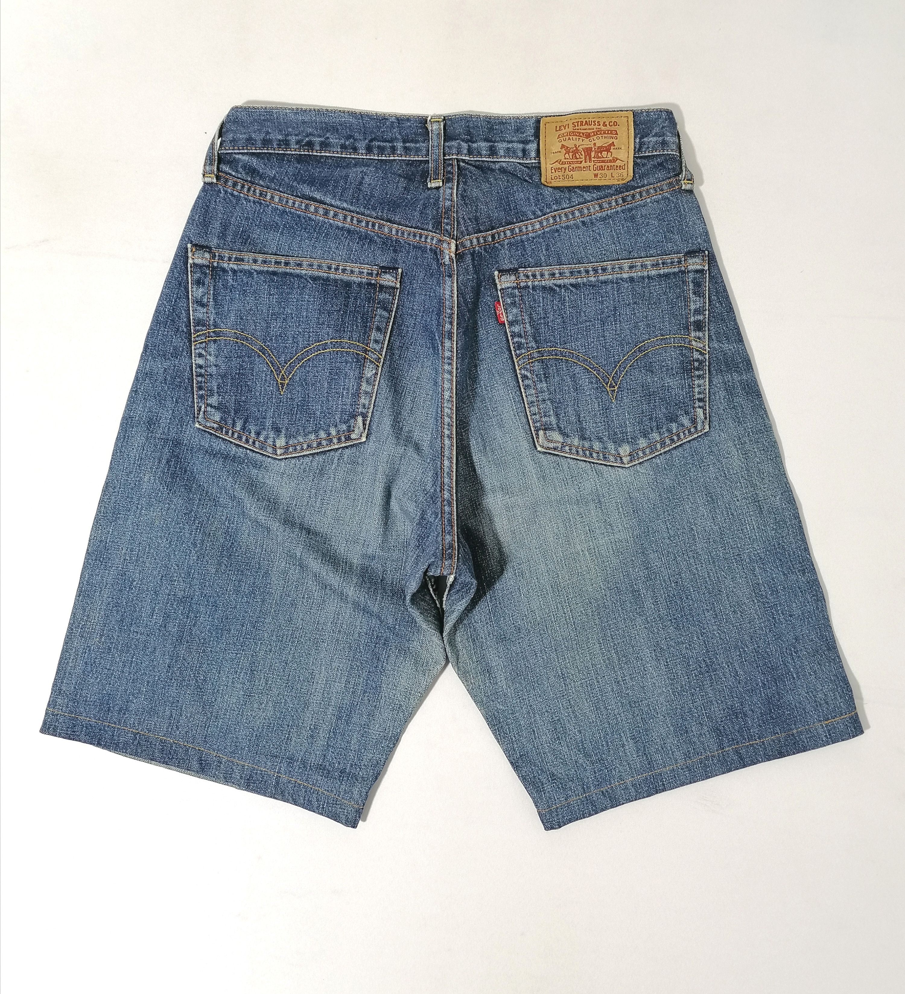 Japanese Brand × Levi's × Levi's Vintage Clothing 504 Levi's Strauss Short Denim Jeans Size US 30 / EU 46 - 4 Thumbnail