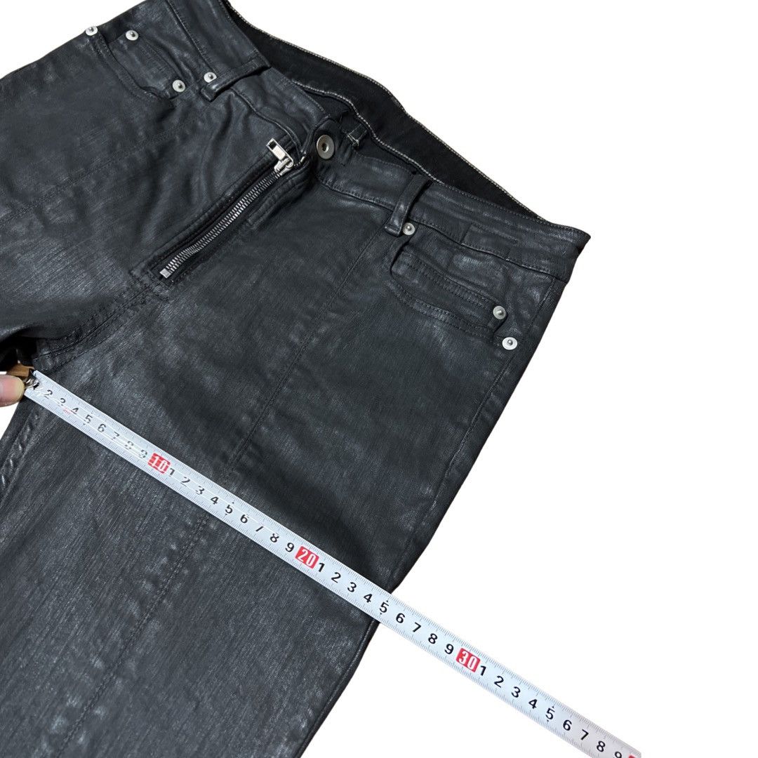 Rick Owens RICK OWENS TYRONE WAXED SPLIT JEANS Size US 32 / EU 48 - 9 Thumbnail