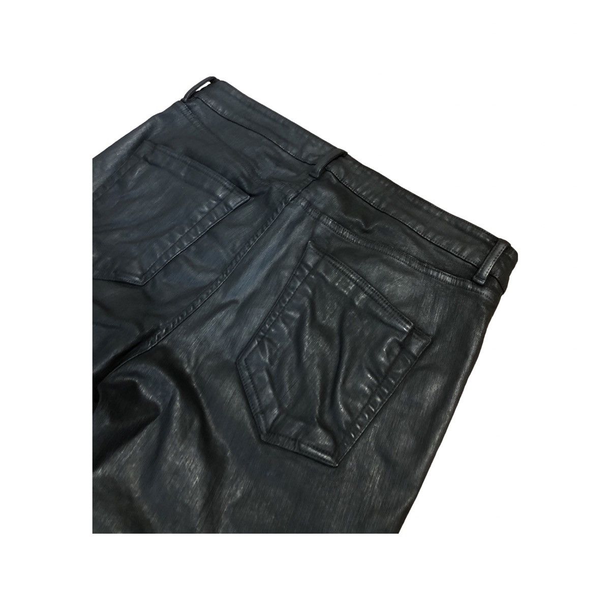 Rick Owens RICK OWENS TYRONE WAXED SPLIT JEANS Size US 32 / EU 48 - 5 Thumbnail