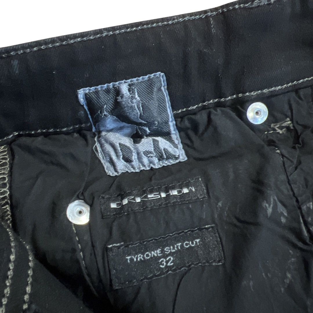Rick Owens RICK OWENS TYRONE WAXED SPLIT JEANS Size US 32 / EU 48 - 8 Thumbnail