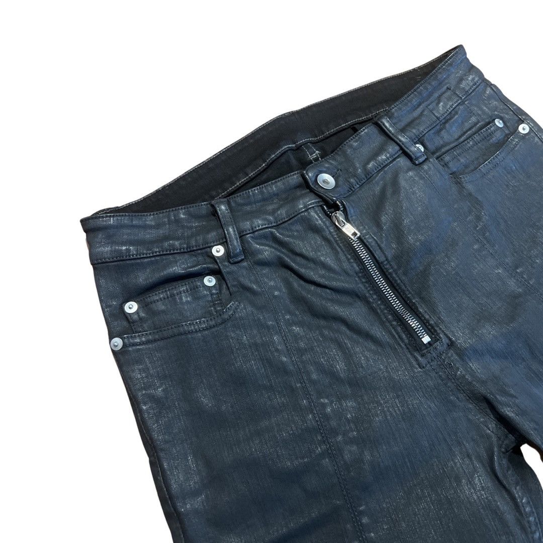 Rick Owens RICK OWENS TYRONE WAXED SPLIT JEANS Size US 32 / EU 48 - 7 Thumbnail
