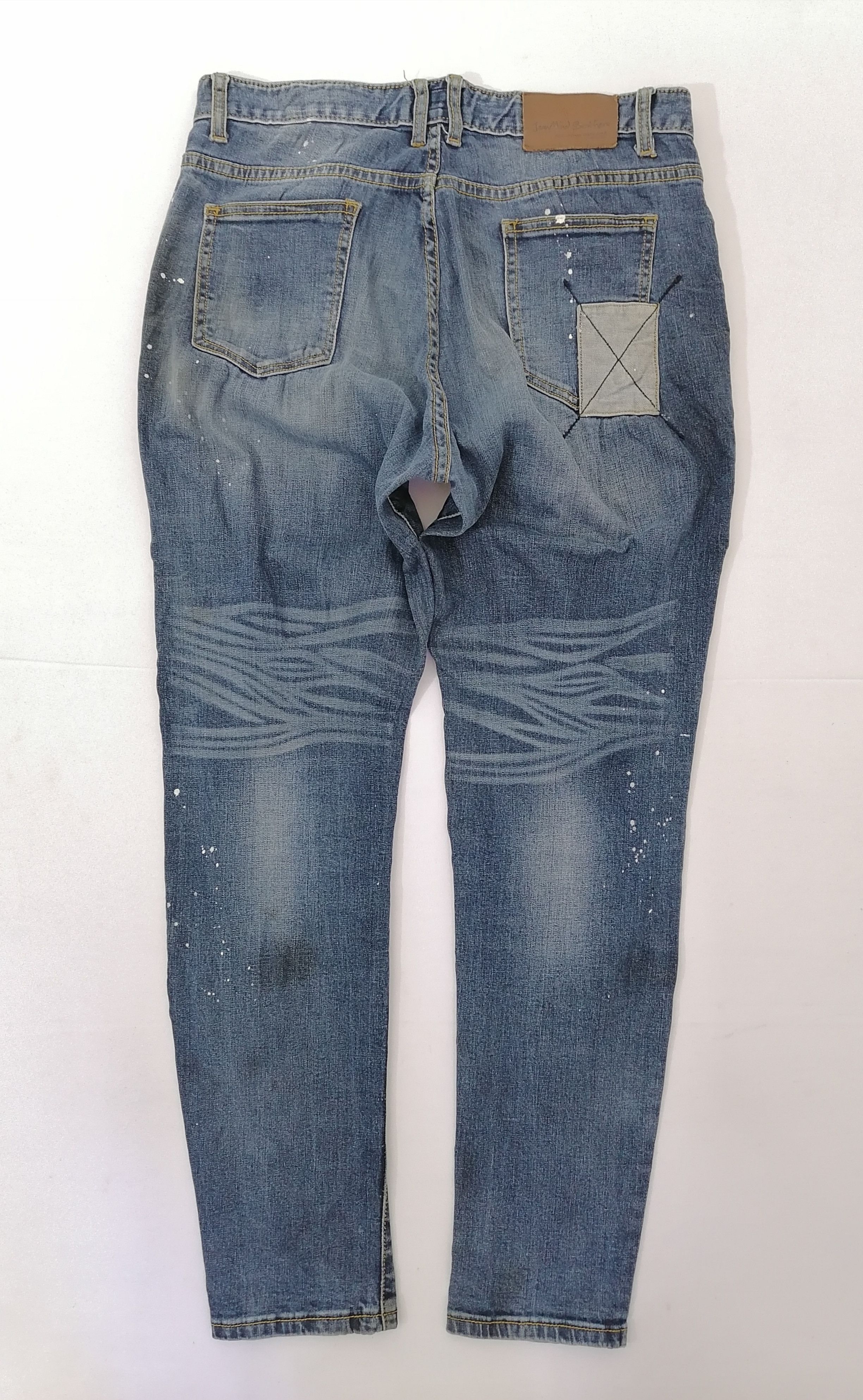 Designer × Japanese Brand Jeanmind Denim Jeans Size US 36 / EU 52 - 2 Thumbnail