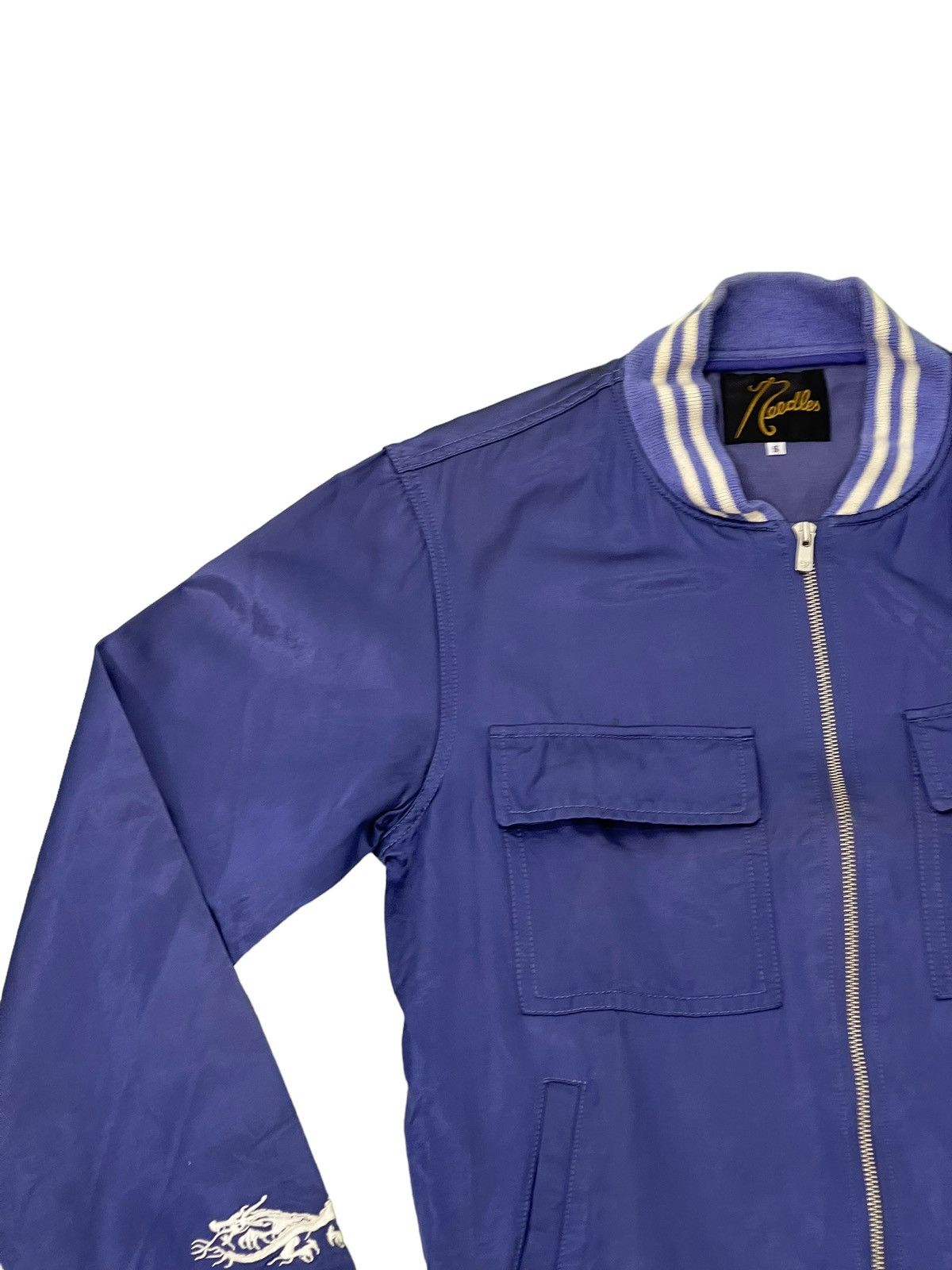 Engineered Garments Needles Souvenir Jacket Rayon Blend Embroidery Dragons 4🟩8 Size US S / EU 44-46 / 1 - 7 Thumbnail
