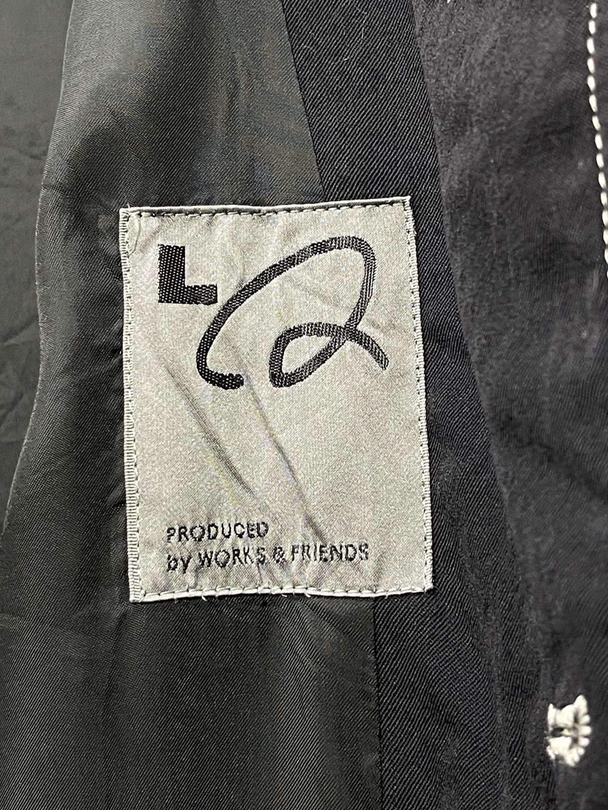 Japanese Brand 🧛‍♀️LQ Yohji Yamamoto Vtg 90s Wool Vest 1🟩7 Size US M / EU 48-50 / 2 - 5 Thumbnail