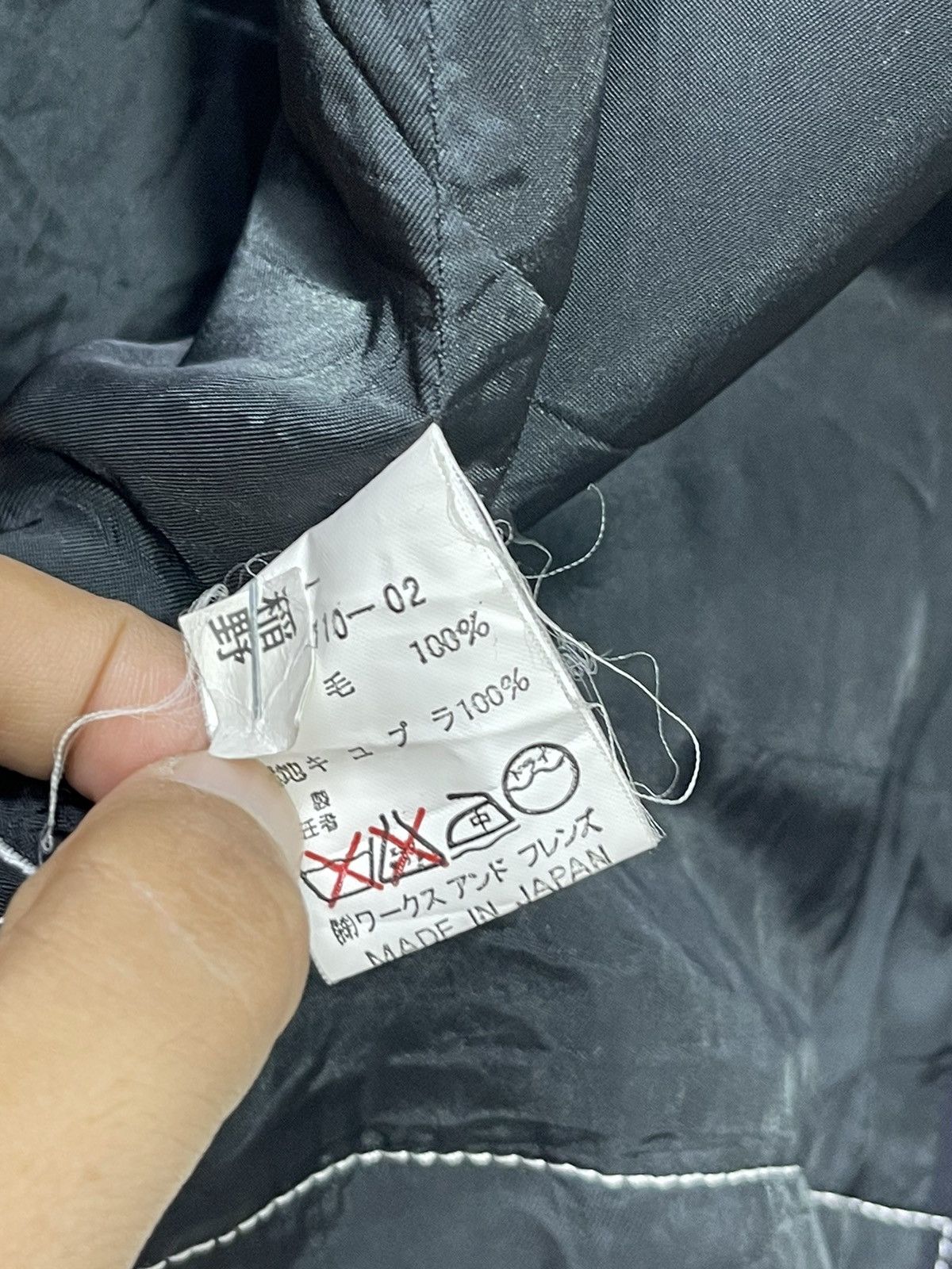 Japanese Brand 🧛‍♀️LQ Yohji Yamamoto Vtg 90s Wool Vest 1🟩7 Size US M / EU 48-50 / 2 - 7 Thumbnail