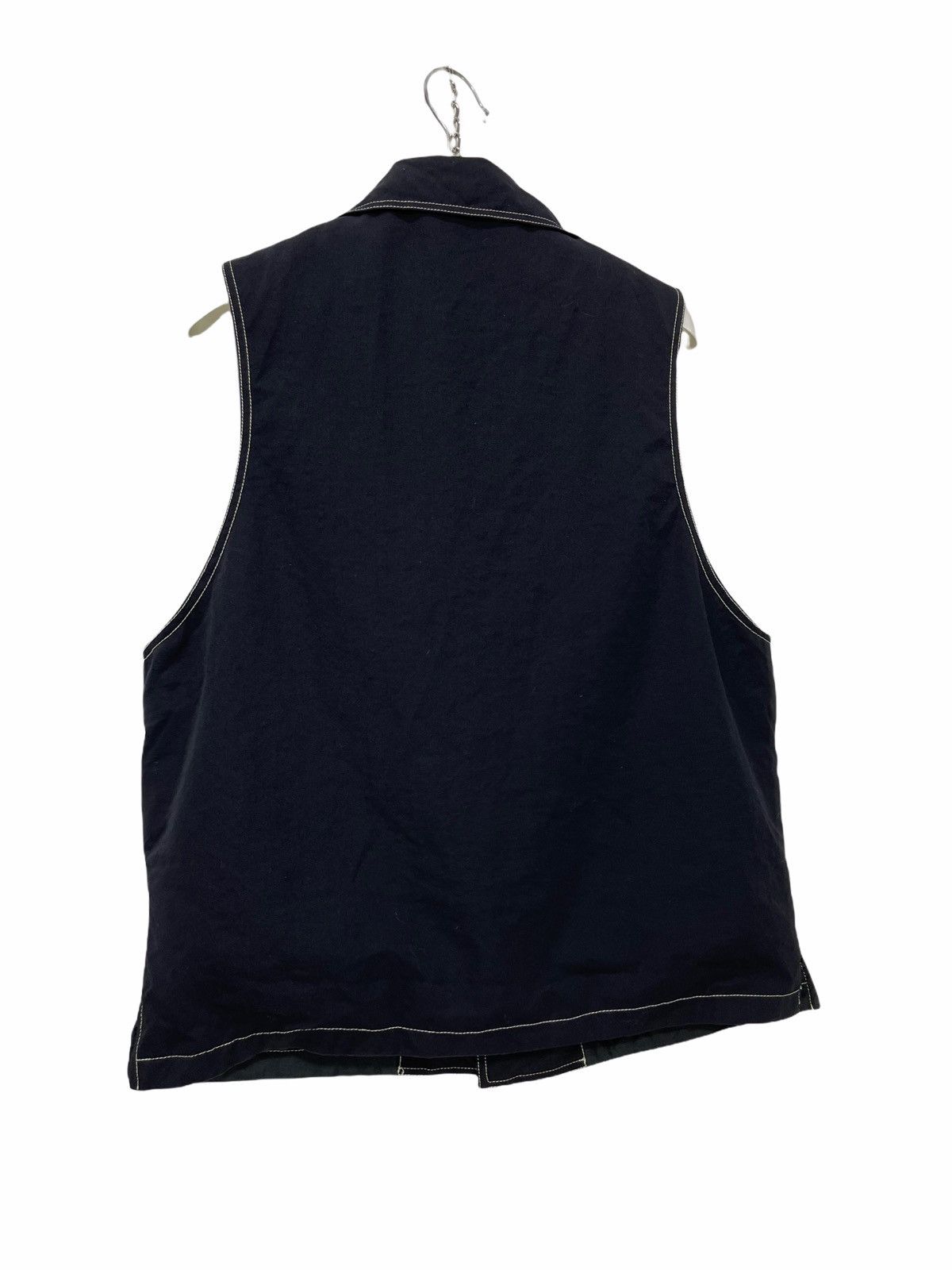 Japanese Brand 🧛‍♀️LQ Yohji Yamamoto Vtg 90s Wool Vest 1🟩7 Size US M / EU 48-50 / 2 - 4 Thumbnail