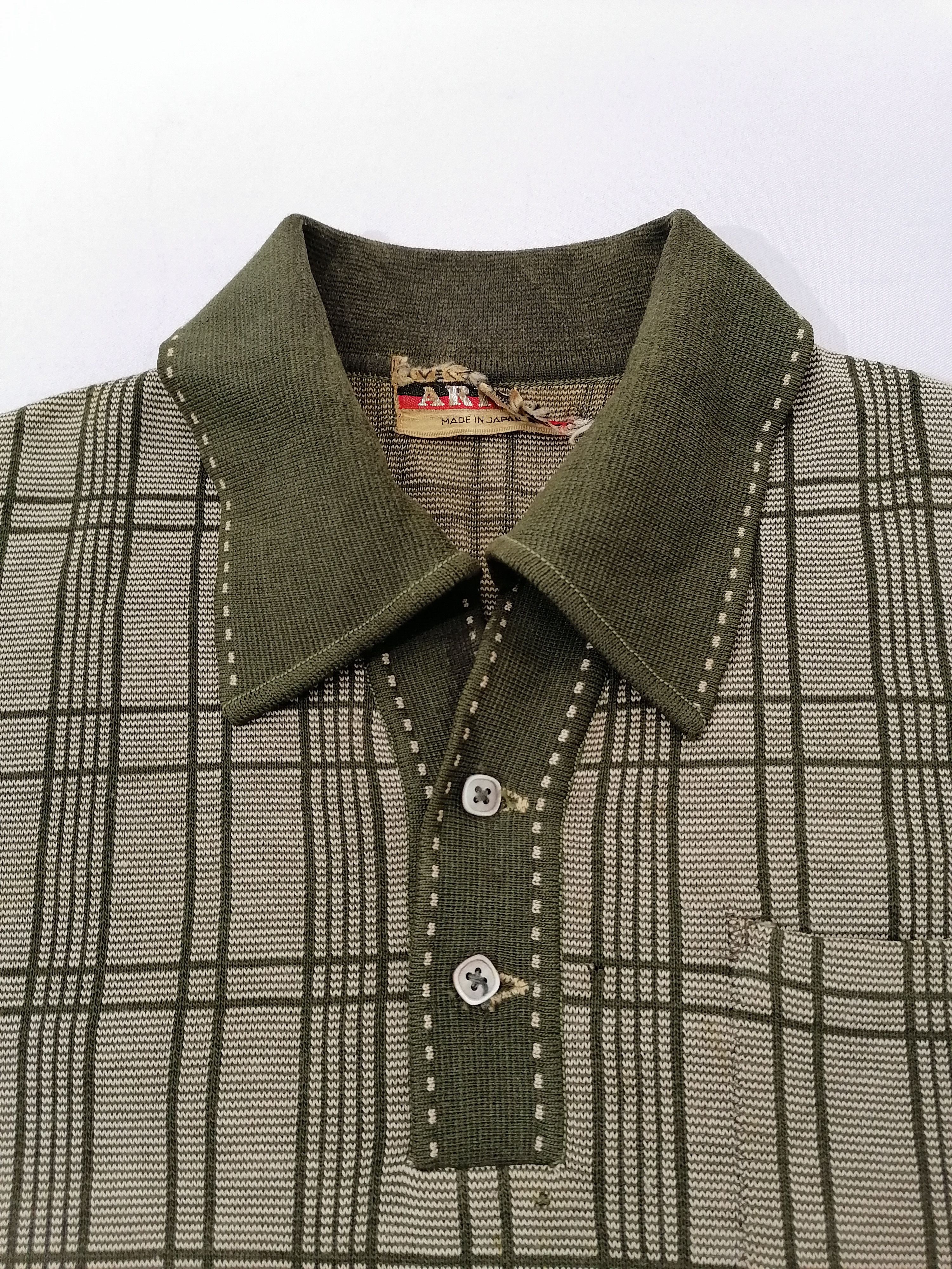 Japanese Brand × Vintage Vintage Arius Plaid Longsleeve Size US M / EU 48-50 / 2 - 2 Thumbnail