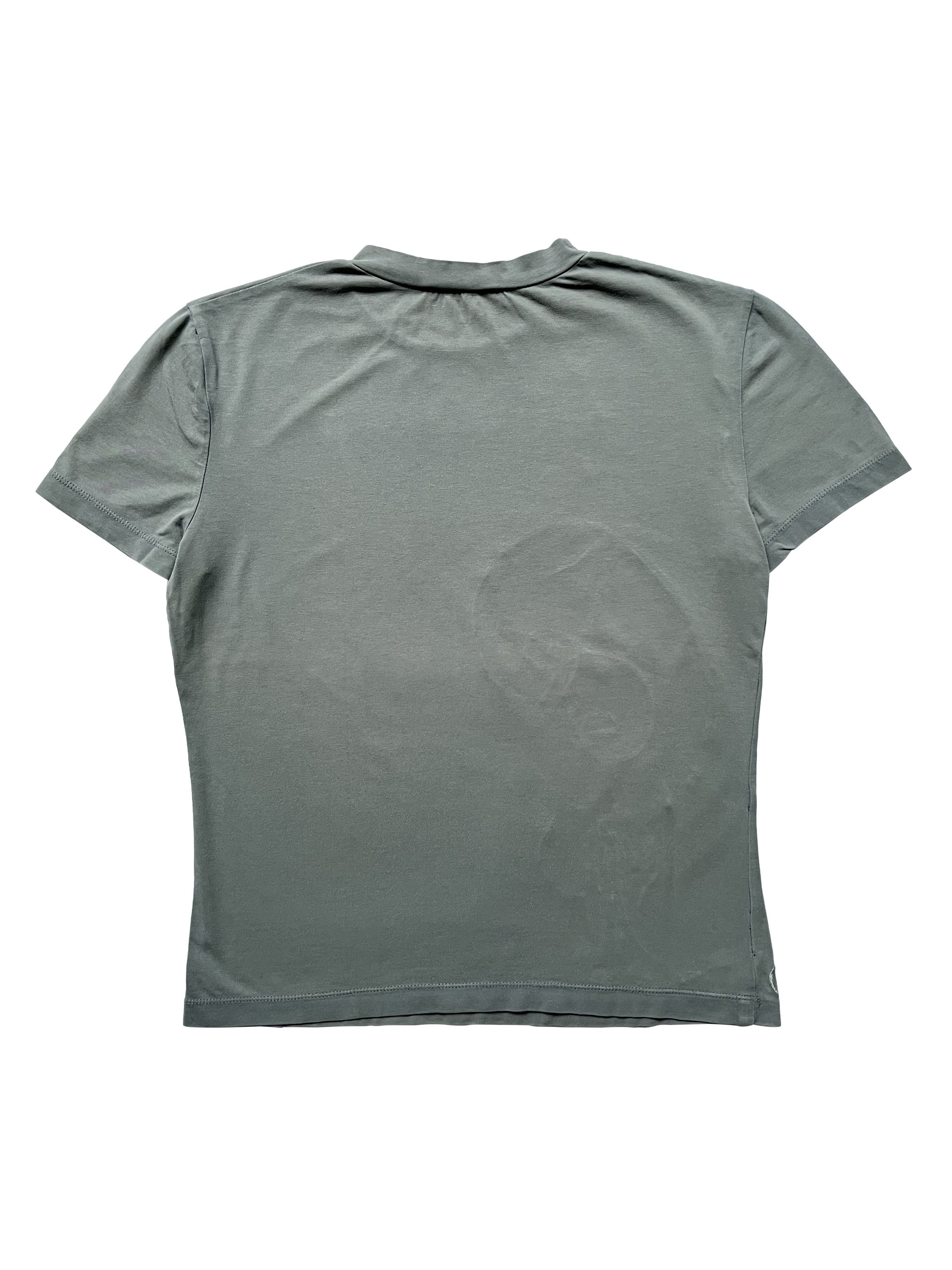 Alexander McQueen ⚡️QUICK SALE⚡️1990s' Alexander McQueen Grey Tshirt Size L / US 10 / IT 46 - 2 Thumbnail