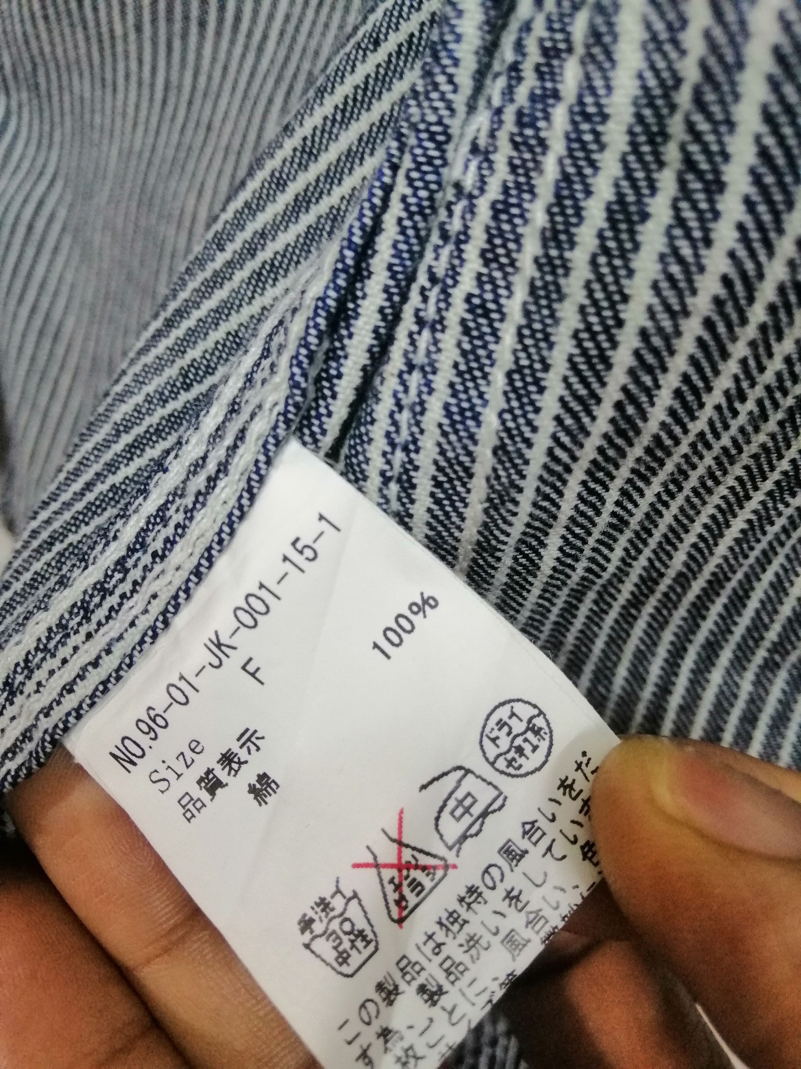 Japanese Brand MAT QUOTIDIEN Size US M / EU 48-50 / 2 - 8 Thumbnail