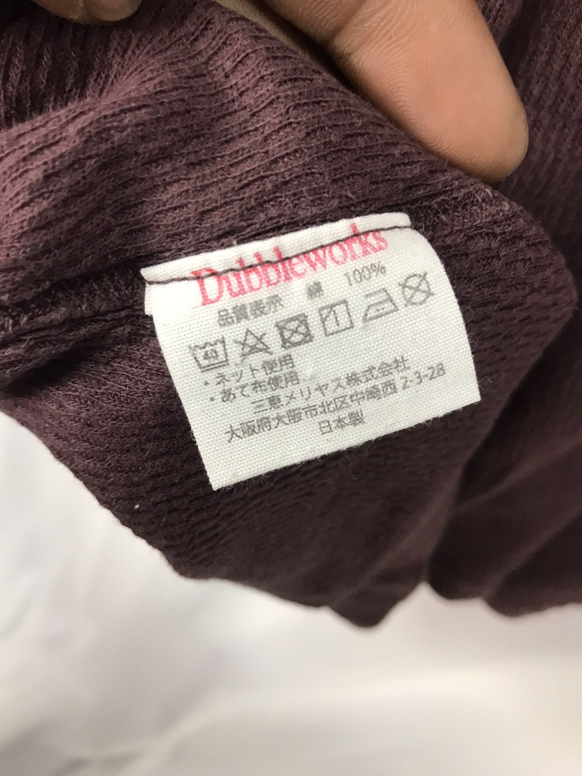 Japanese Brand × Vintage Vintage doubleworks matsuya long sleeve shirt Size US S / EU 44-46 / 1 - 4 Thumbnail