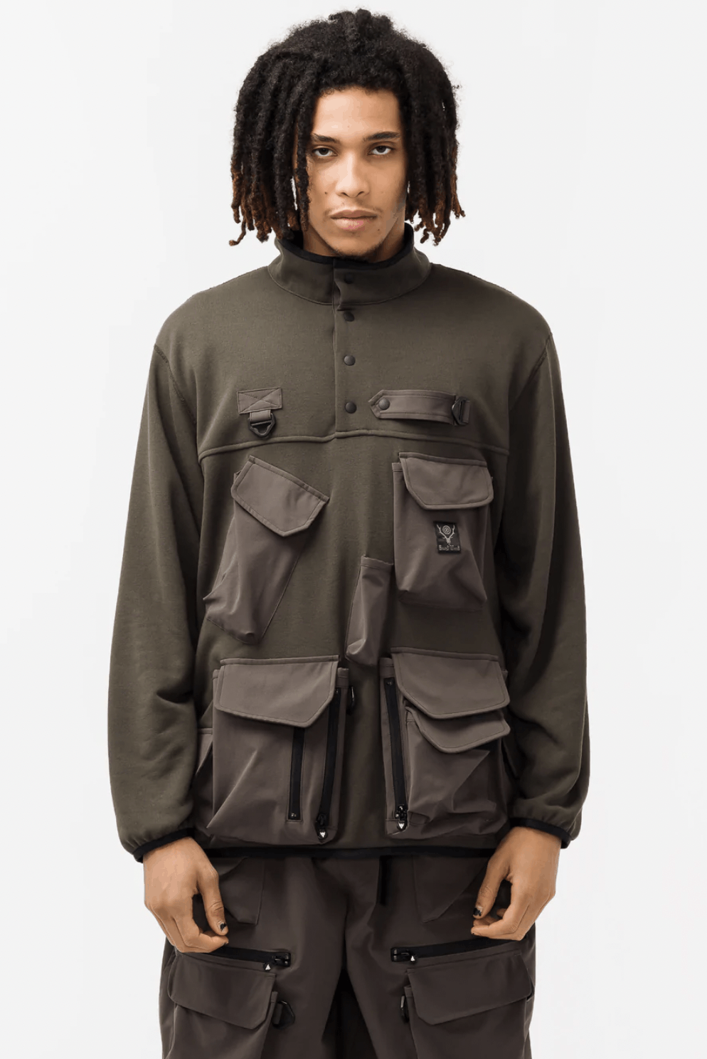 South2 West8 South2 West8 Tenkara Trout Pullover Cargo Jacket Size US XL / EU 56 / 4 - 12 Thumbnail
