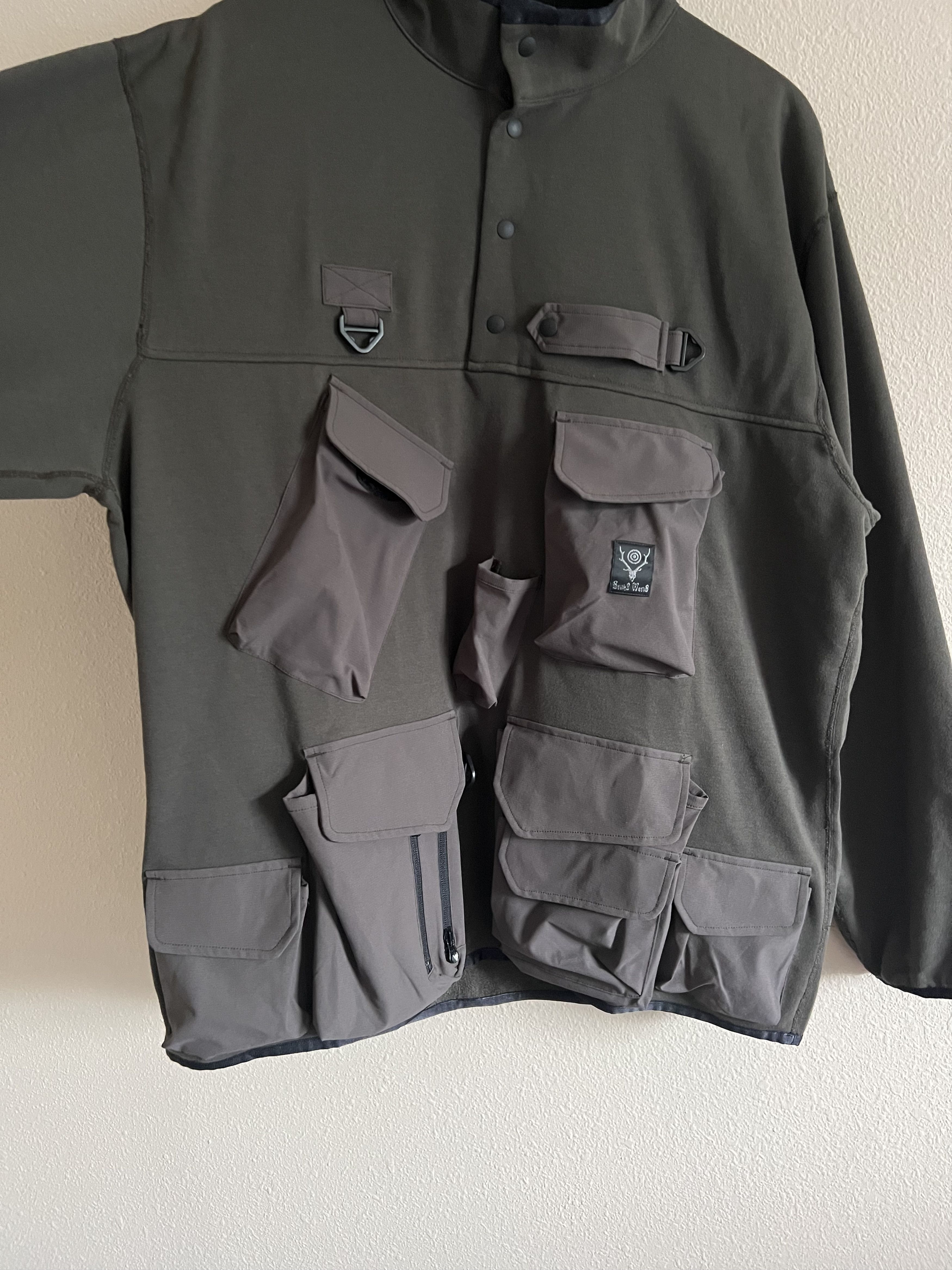 South2 West8 South2 West8 Tenkara Trout Pullover Cargo Jacket Size US XL / EU 56 / 4 - 4 Thumbnail