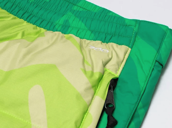 Kaws × The North Face KAWS The North Face Retro 1996 Nuptse Pants Safety Green LRG Size US 34 / EU 50 - 5 Thumbnail