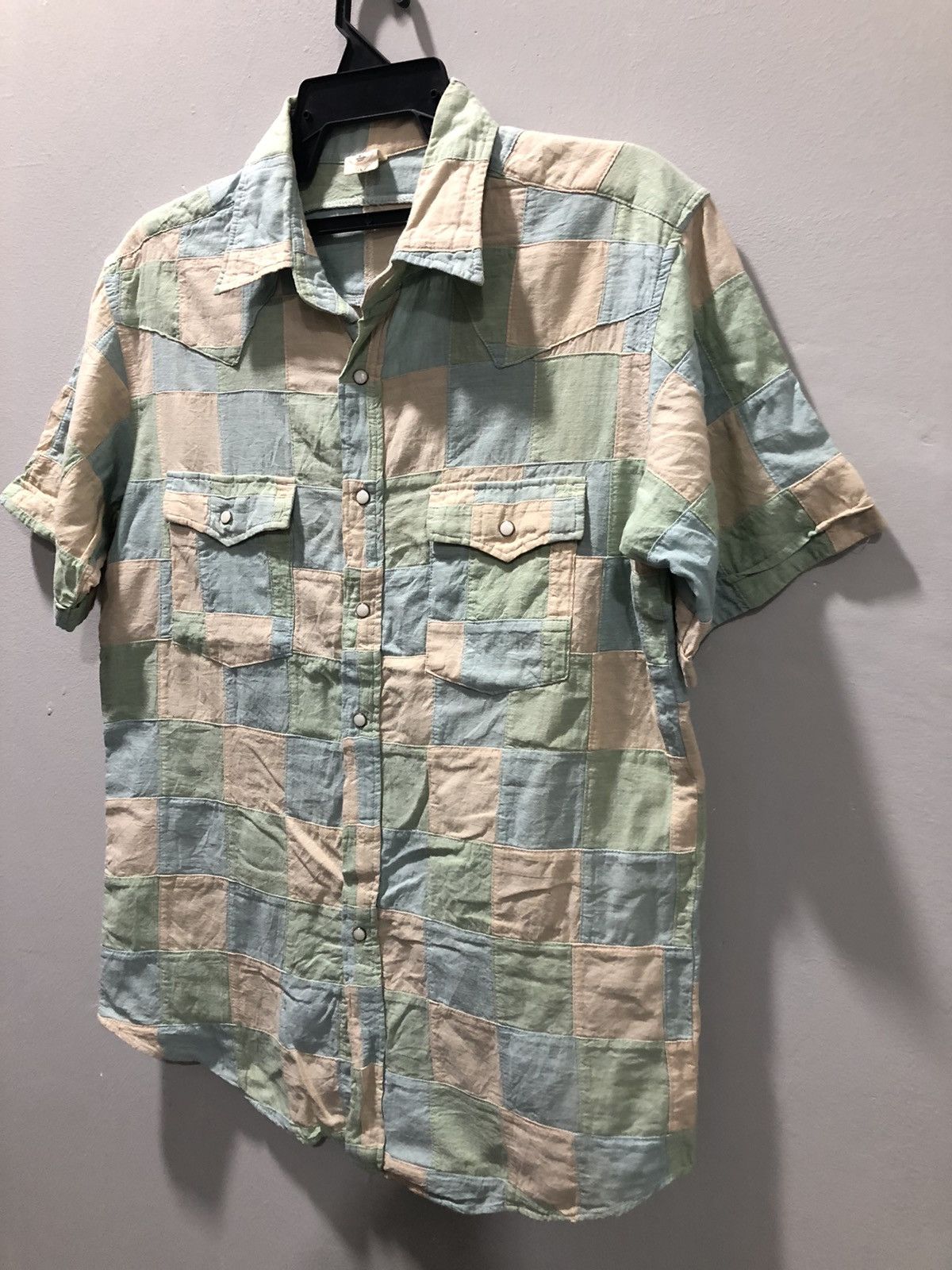 Other Japanese One’s Garment Patch Work Button ups Shirts Size US L / EU 52-54 / 3 - 4 Thumbnail