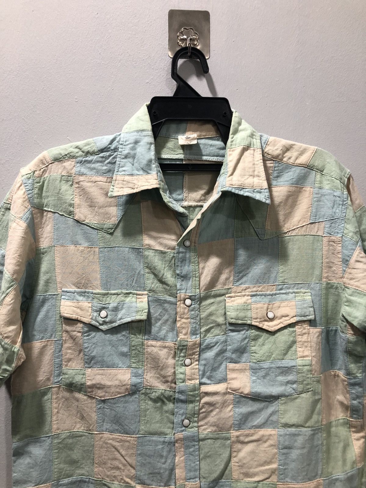 Other Japanese One’s Garment Patch Work Button ups Shirts Size US L / EU 52-54 / 3 - 5 Thumbnail