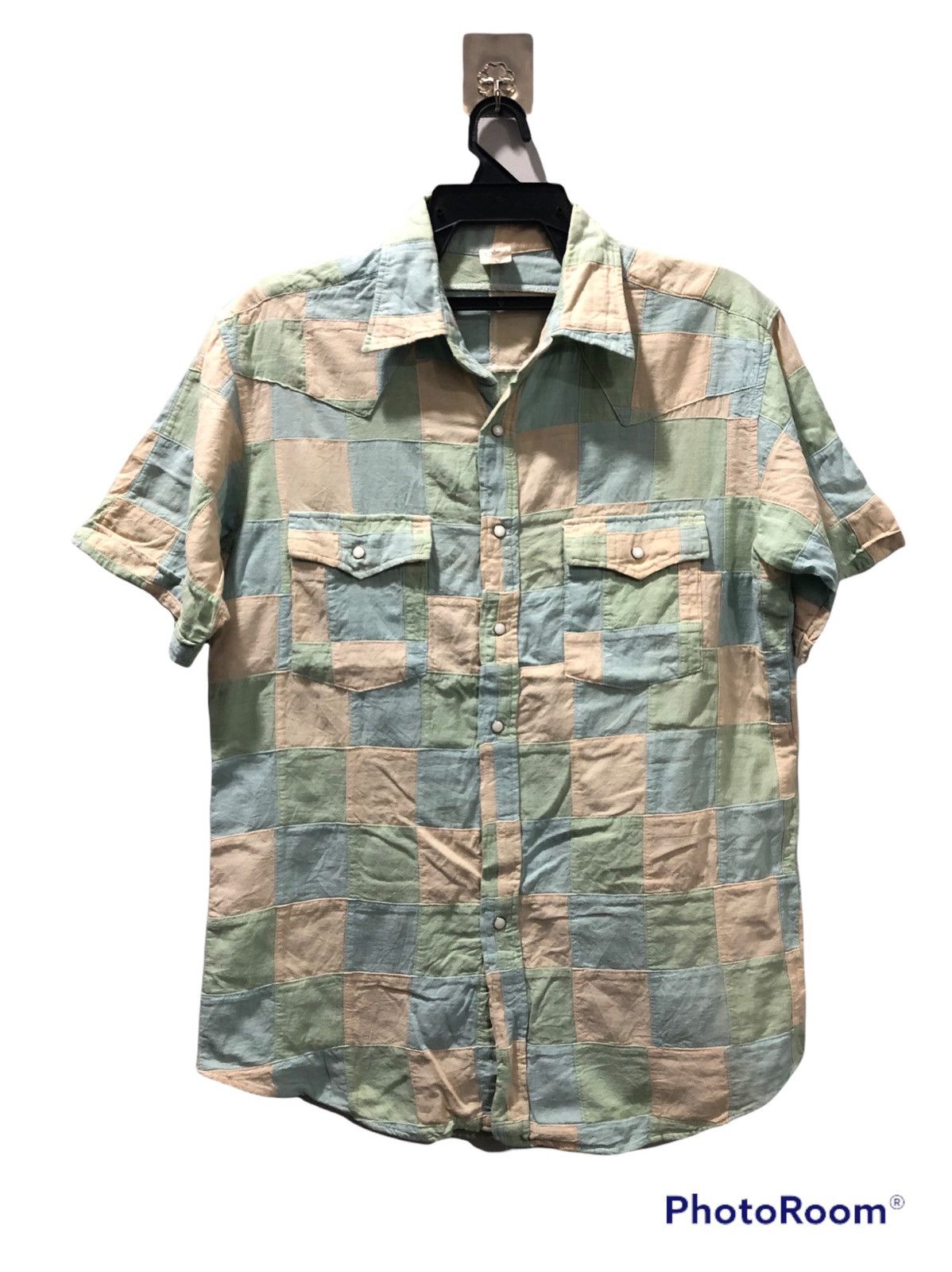 Other Japanese One’s Garment Patch Work Button ups Shirts Size US L / EU 52-54 / 3 - 1 Thumbnail