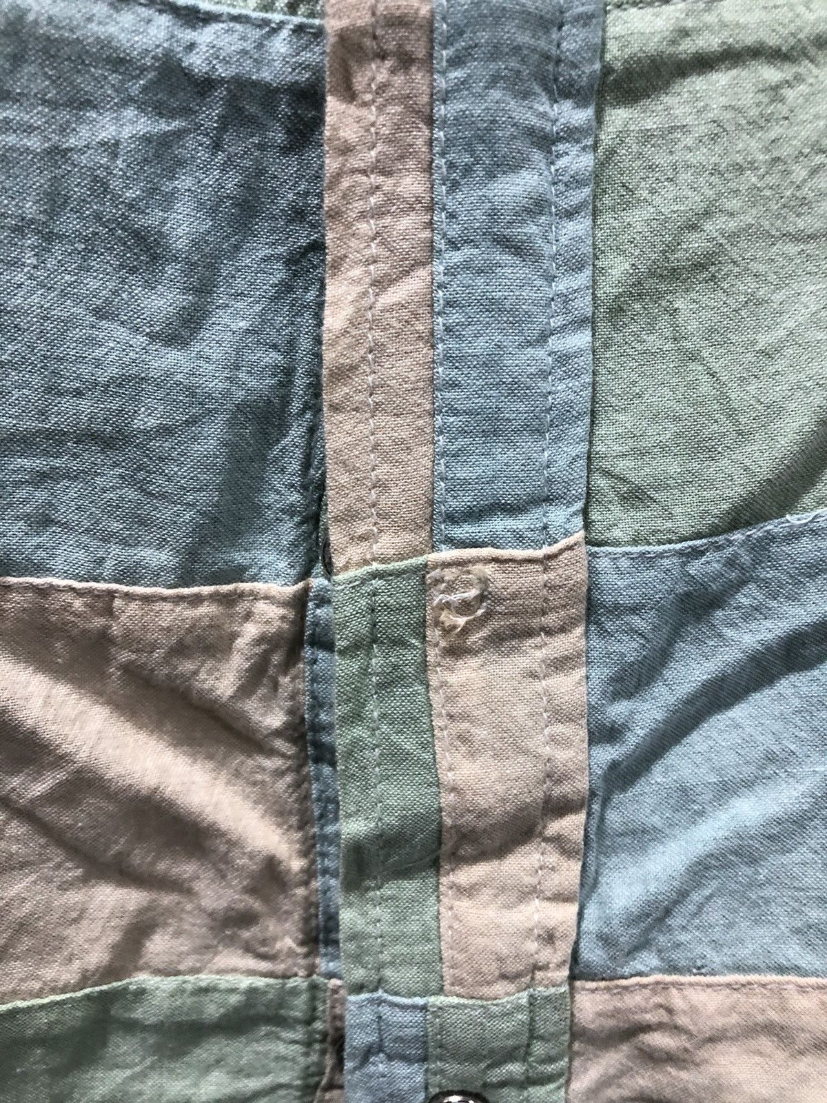 Other Japanese One’s Garment Patch Work Button ups Shirts Size US L / EU 52-54 / 3 - 10 Thumbnail