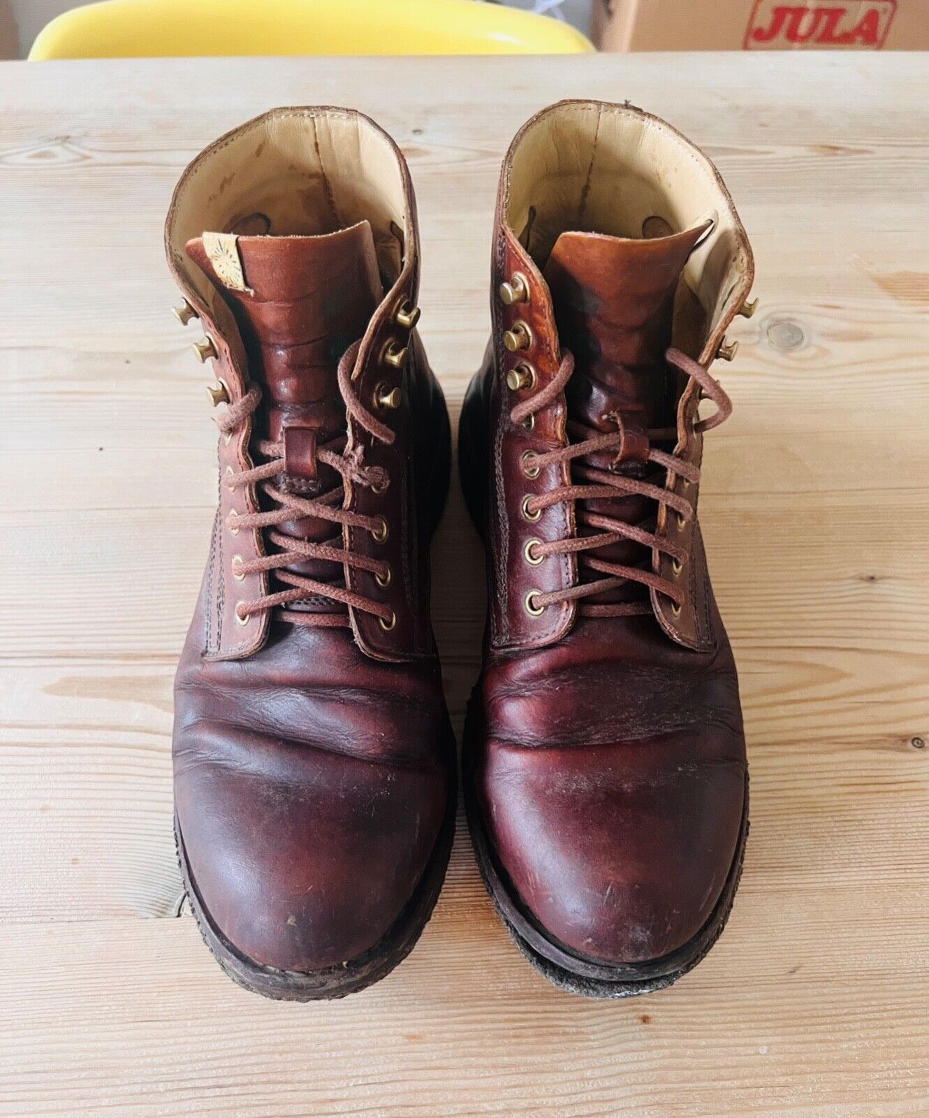 Visvim Virgil Bison Leather with Crepe Sole - US10 UK9 - Boots