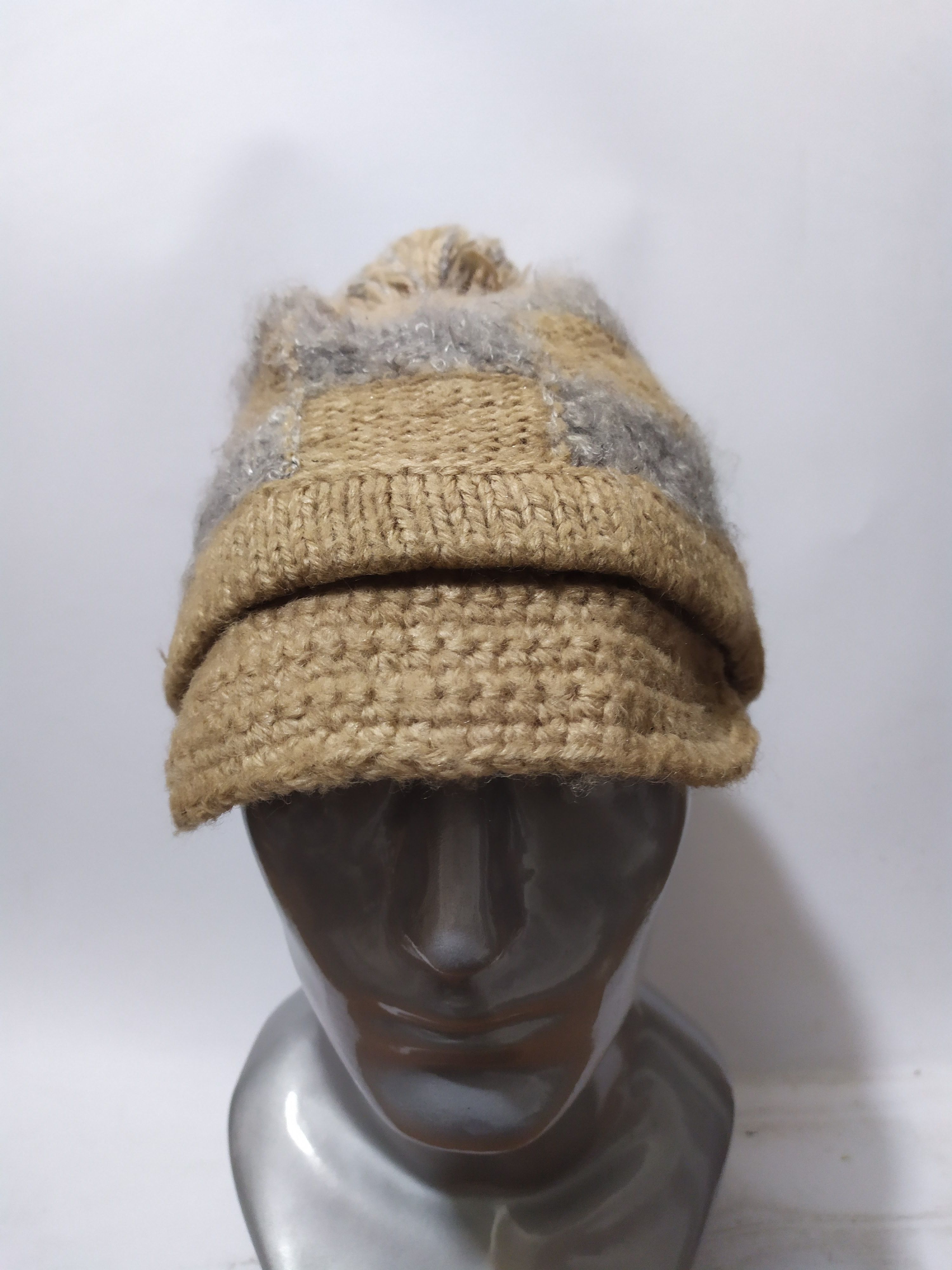 Vivienne Westwood 🔥Vivienne Westwood Knitted Leather Patch Orb Logo Hats Size ONE SIZE - 3 Thumbnail