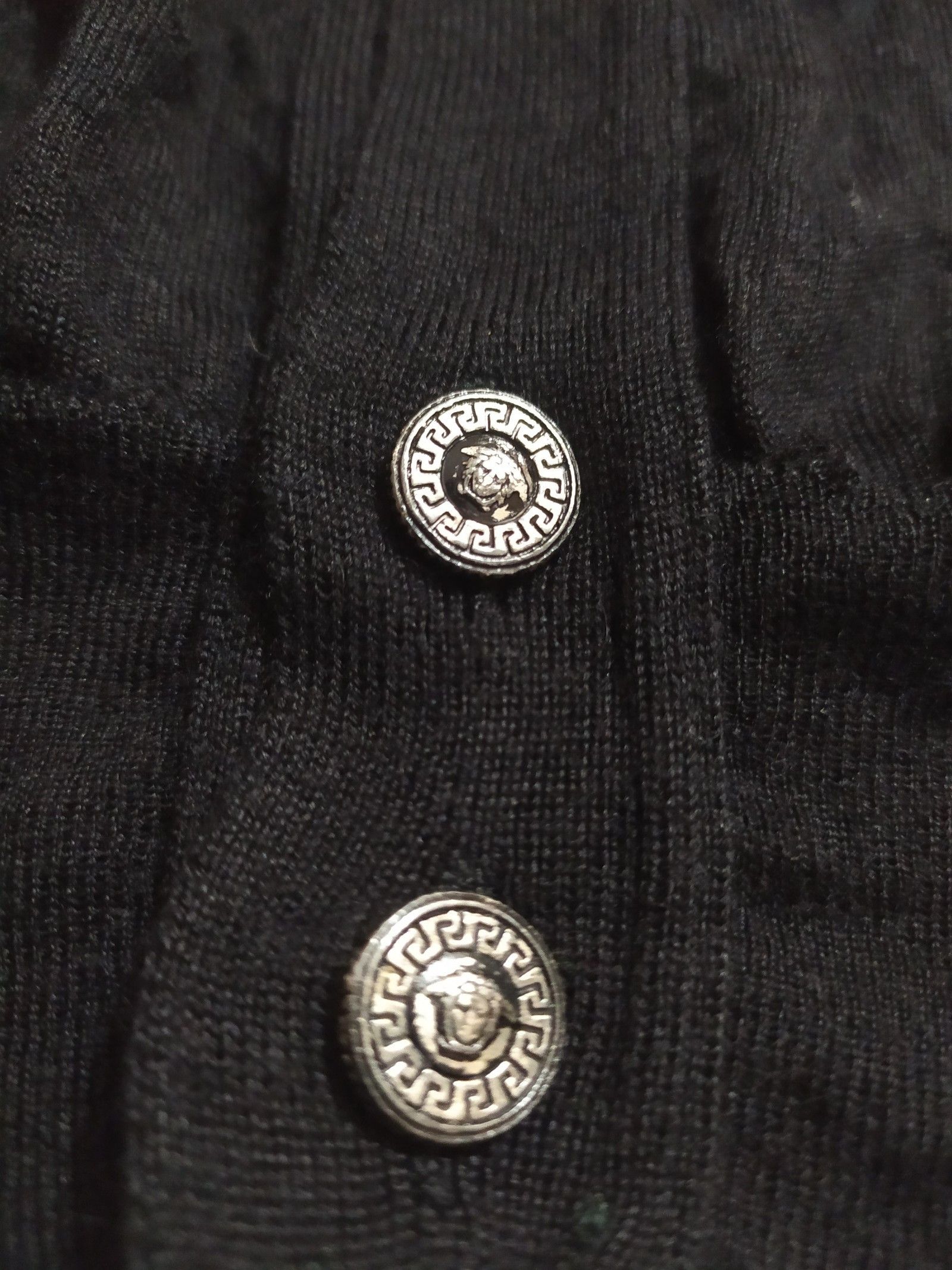 Versace × Vintage 🔥Vintage Gianni Versace Sleeveless Cardigan Medusa Button Size US M / EU 48-50 / 2 - 5 Thumbnail