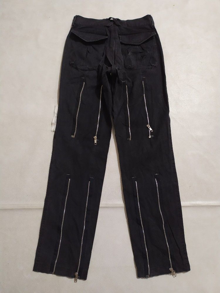 🔥Alices Japan Back Zipper Punk Bondage Design Pants