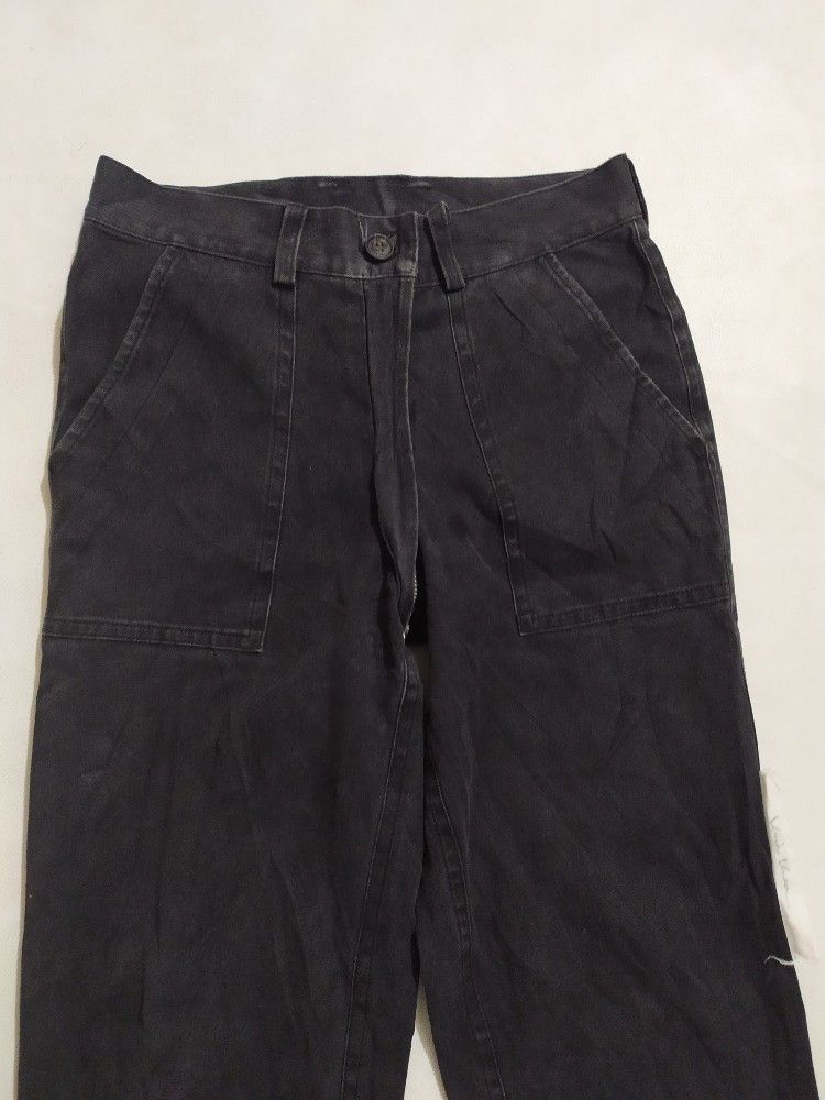 Japanese Brand 🔥Alices Japan Back Zipper Punk Bondage Design Pants Size US 27 - 6 Thumbnail