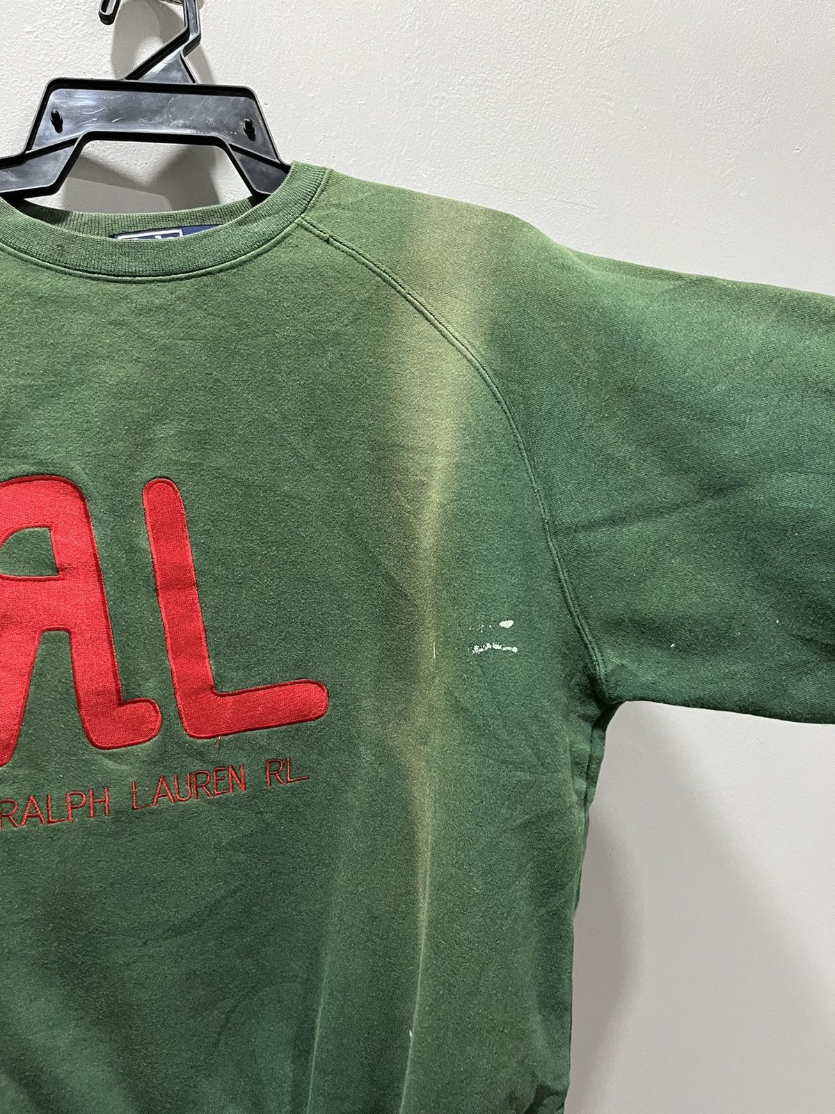Polo Ralph Lauren Polo Ralph Lauren damage Sweatshirt Size US M / EU 48-50 / 2 - 4 Thumbnail