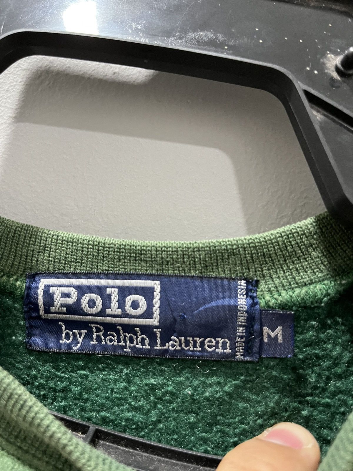 Polo Ralph Lauren Polo Ralph Lauren damage Sweatshirt Size US M / EU 48-50 / 2 - 7 Thumbnail