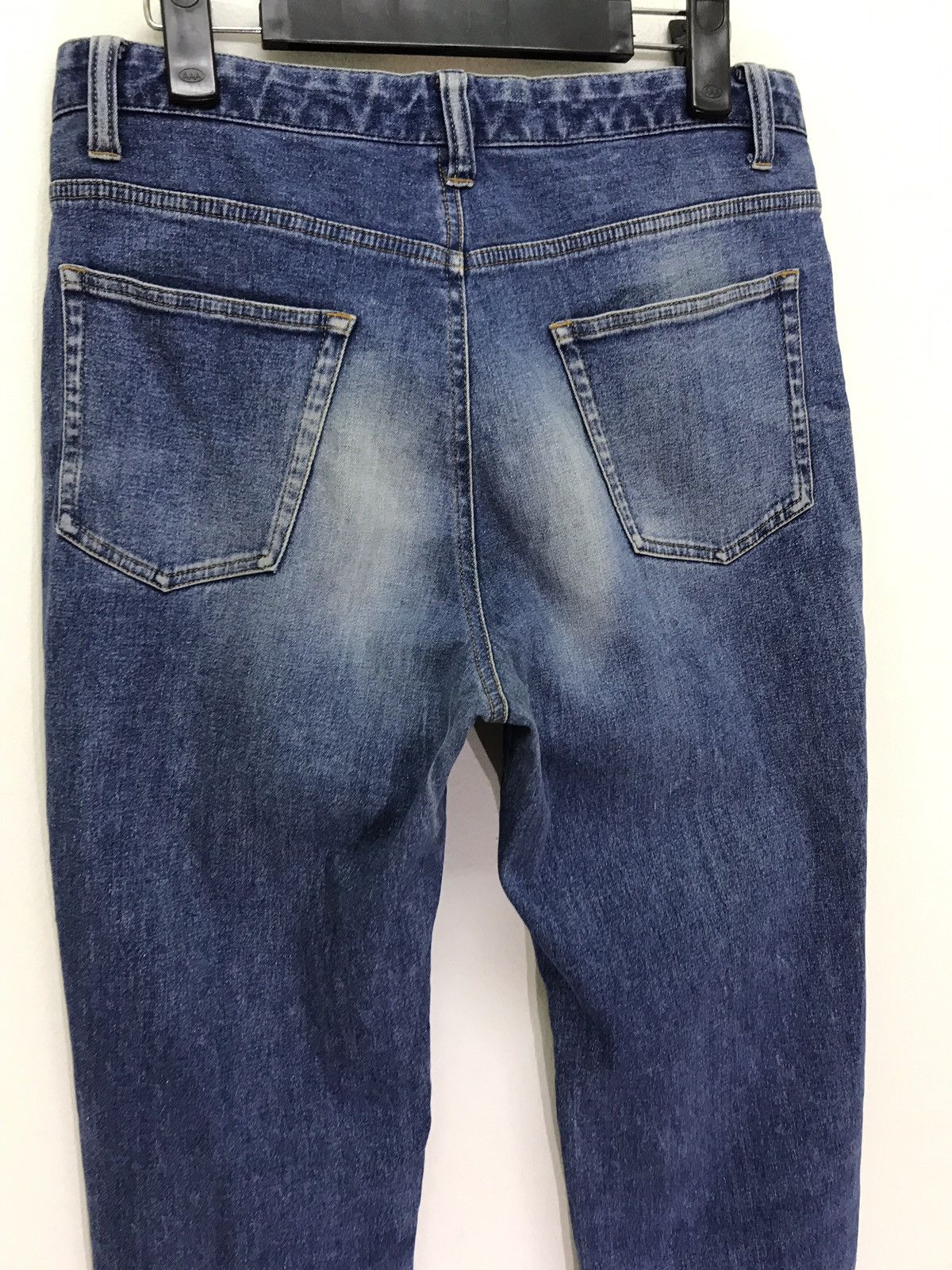 Japanese Brand Yohji Design Studio AAR Light Denim Pant Regular Straight Size US 31 - 8 Thumbnail