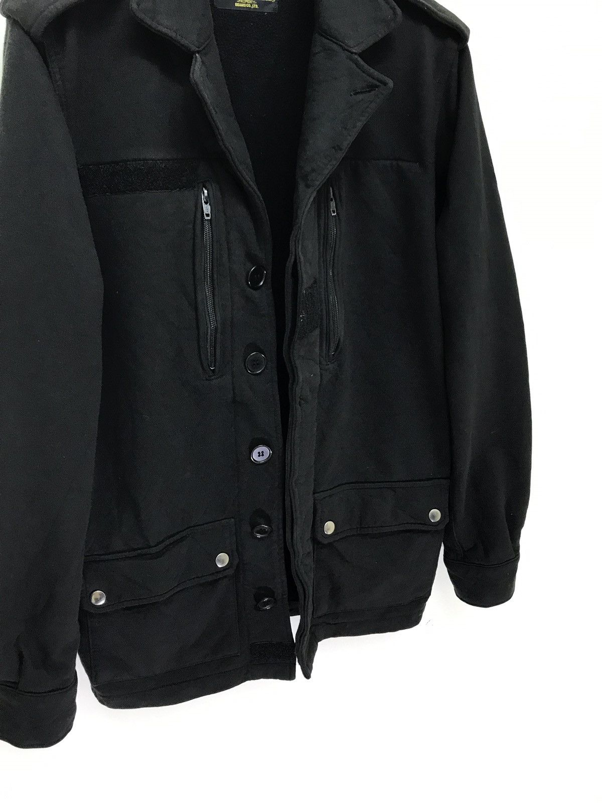 Beams Plus Beams Vtg French Military Style Inspired Jacket Black 5🟩9 Size US S / EU 44-46 / 1 - 4 Thumbnail