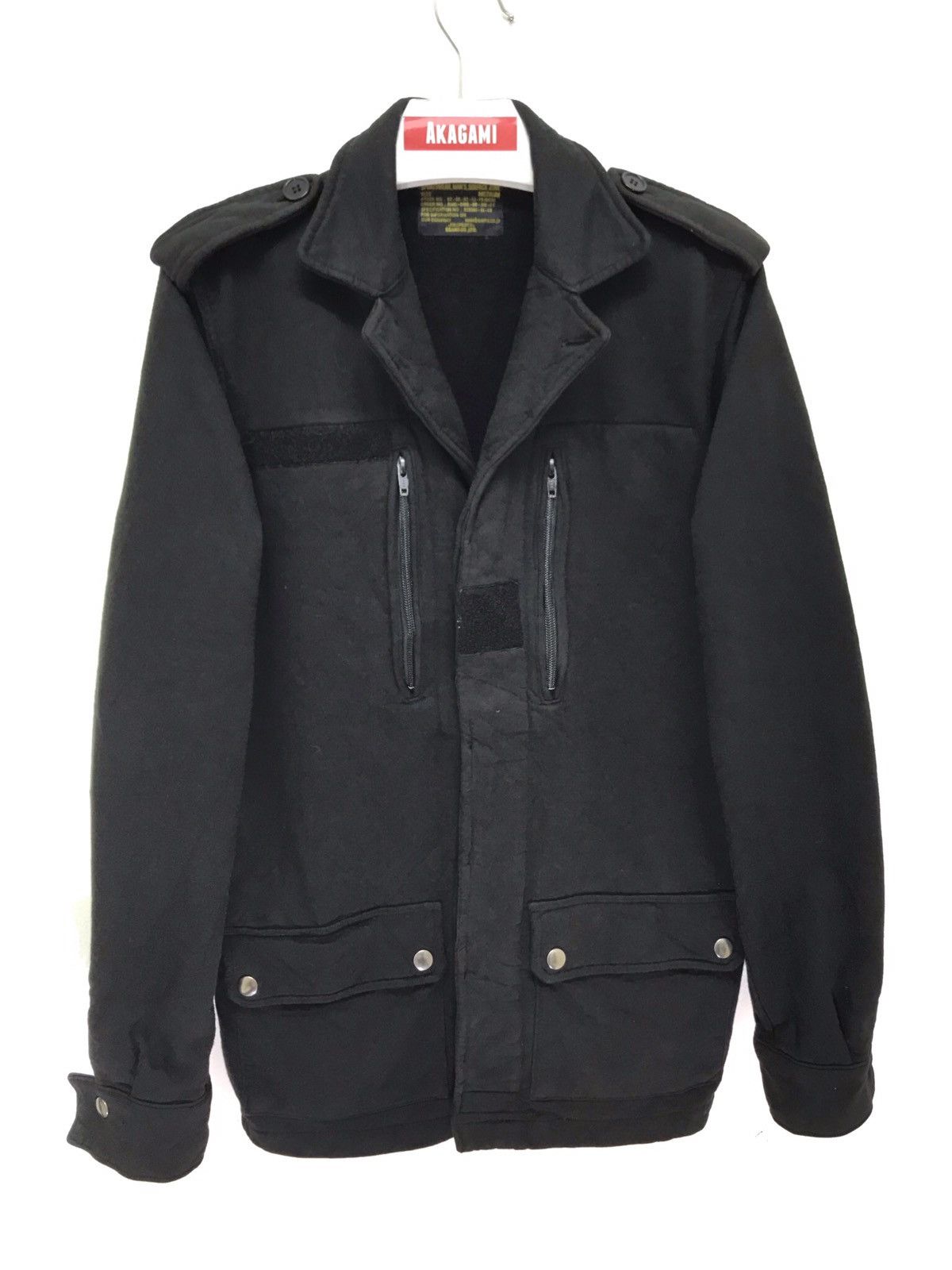 Beams Plus Beams Vtg French Military Style Inspired Jacket Black 5🟩9 Size US S / EU 44-46 / 1 - 1 Thumbnail