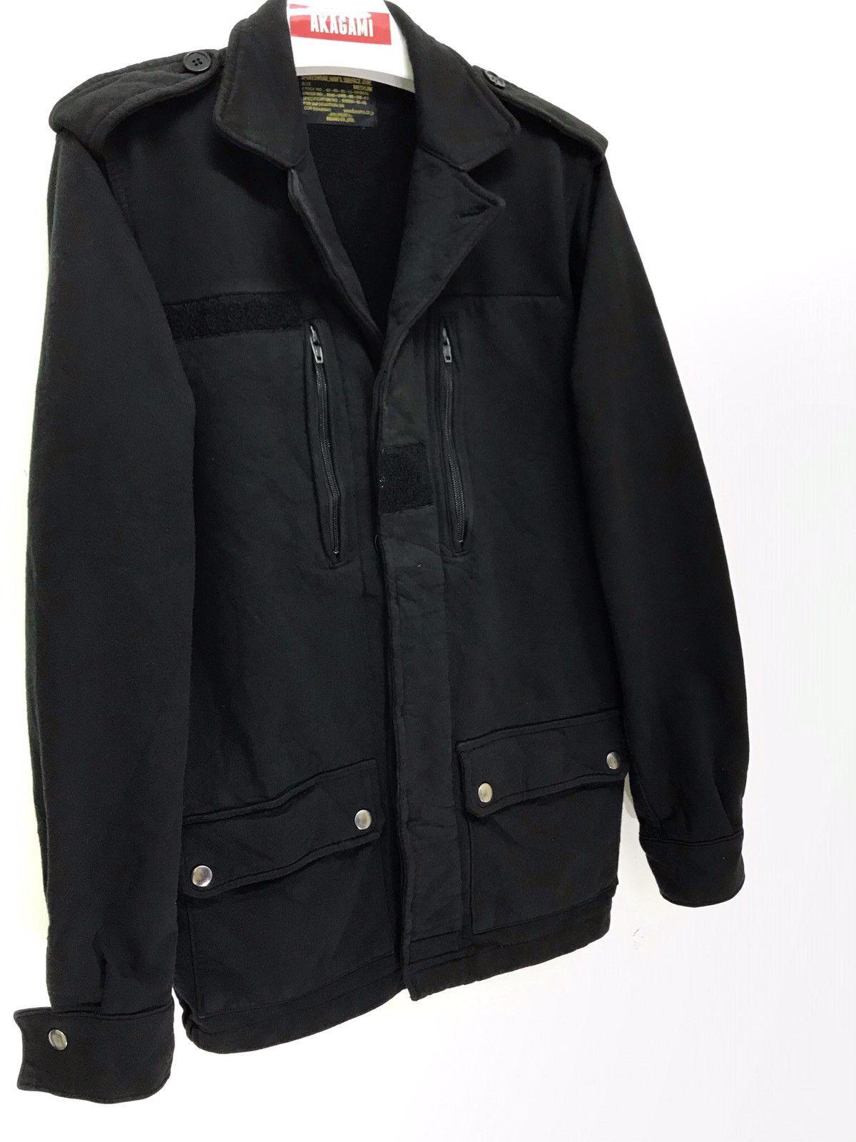 Beams Plus Beams Vtg French Military Style Inspired Jacket Black 5🟩9 Size US S / EU 44-46 / 1 - 2 Thumbnail