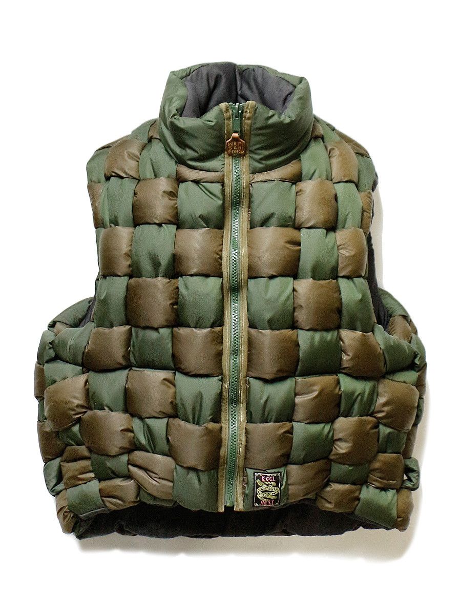 Kapital Kapital Woven Nylon KEEL Down Vest Size US L / EU 52-54 / 3 - 1 Thumbnail