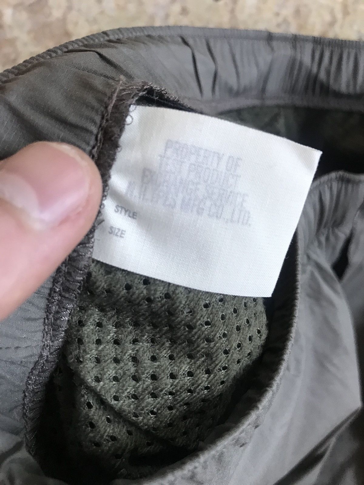 N.Hoolywood 952-CP01 Nylon Pants in Khaki x Wild Things Size US 30 / EU 46 - 15 Thumbnail