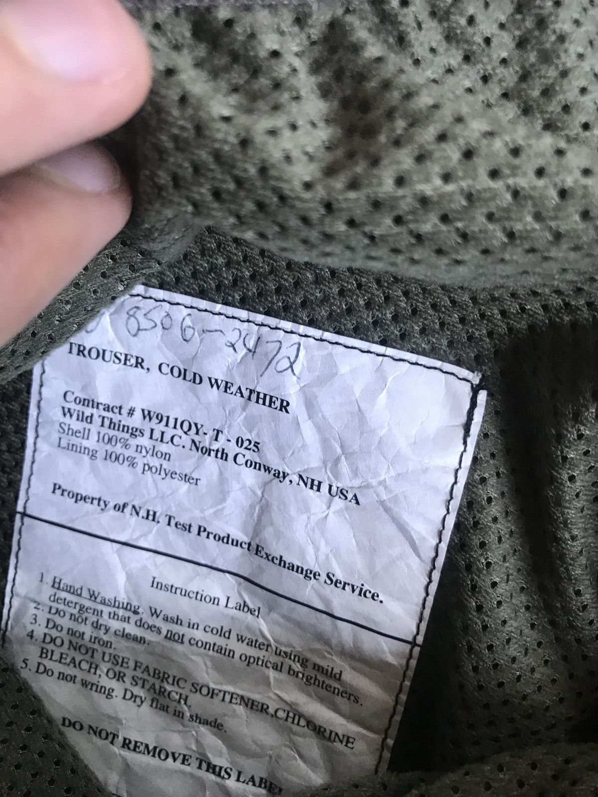 N.Hoolywood 952-CP01 Nylon Pants in Khaki x Wild Things Size US 30 / EU 46 - 14 Thumbnail